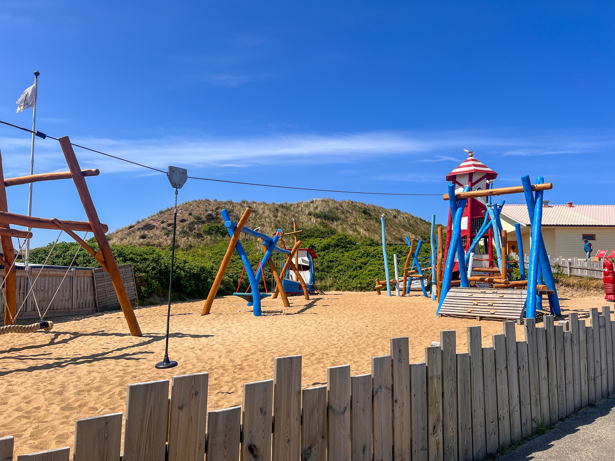 Spielplatz am Campingplatz Wenningstedt