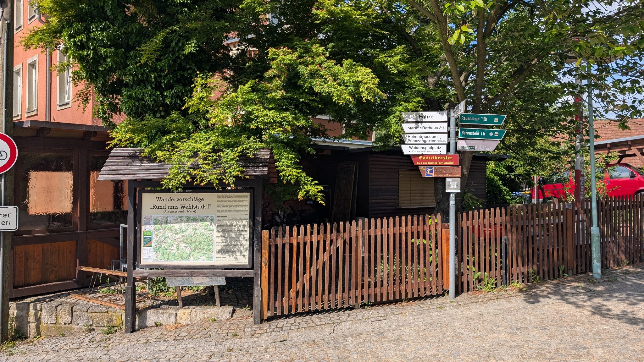RockHead Check-In-Stelle: Checkpoint 1 – Stadt Wehlen – Motiv