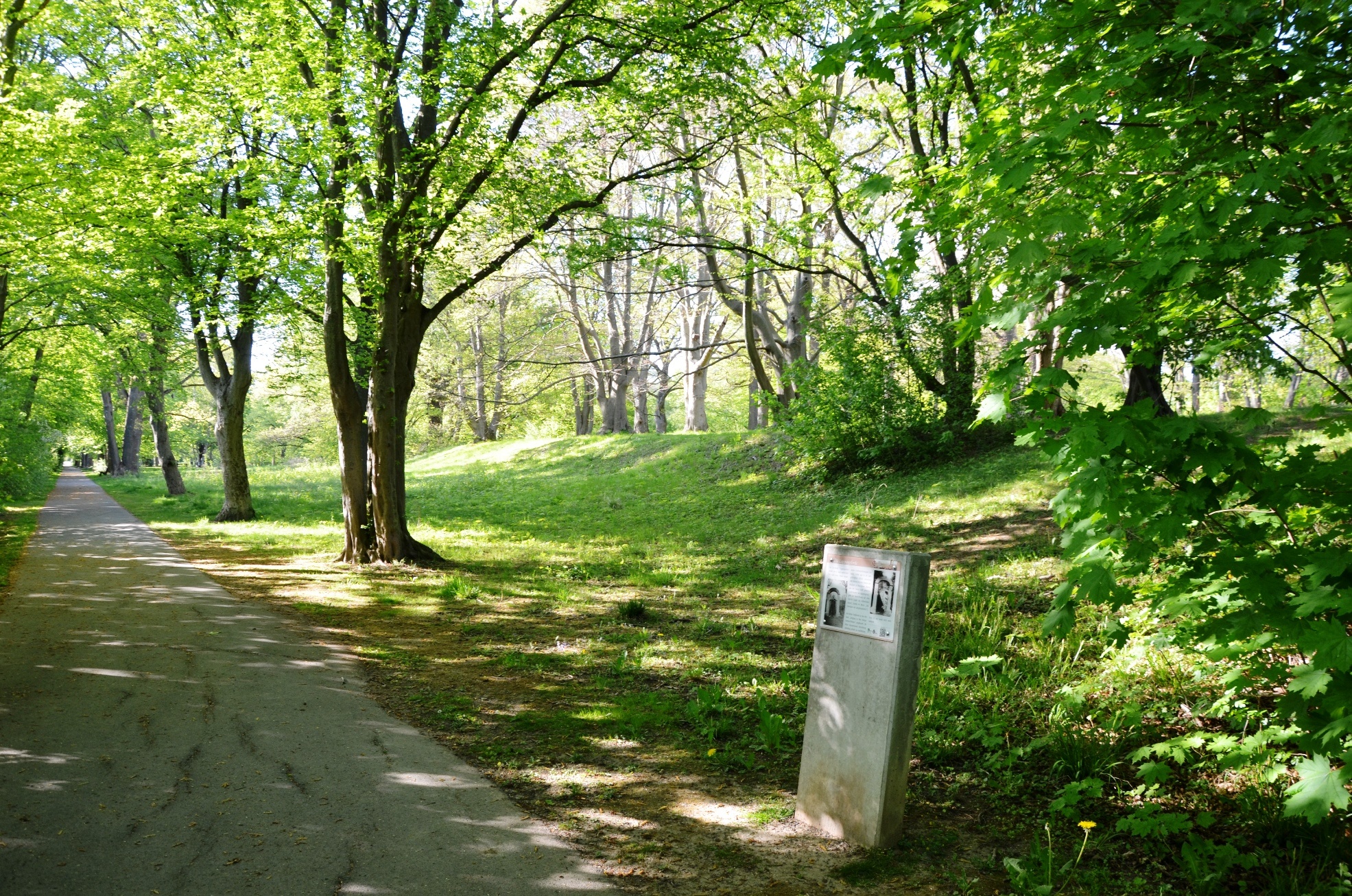 Infostele Lappenpforte in Salzgitter-Bad