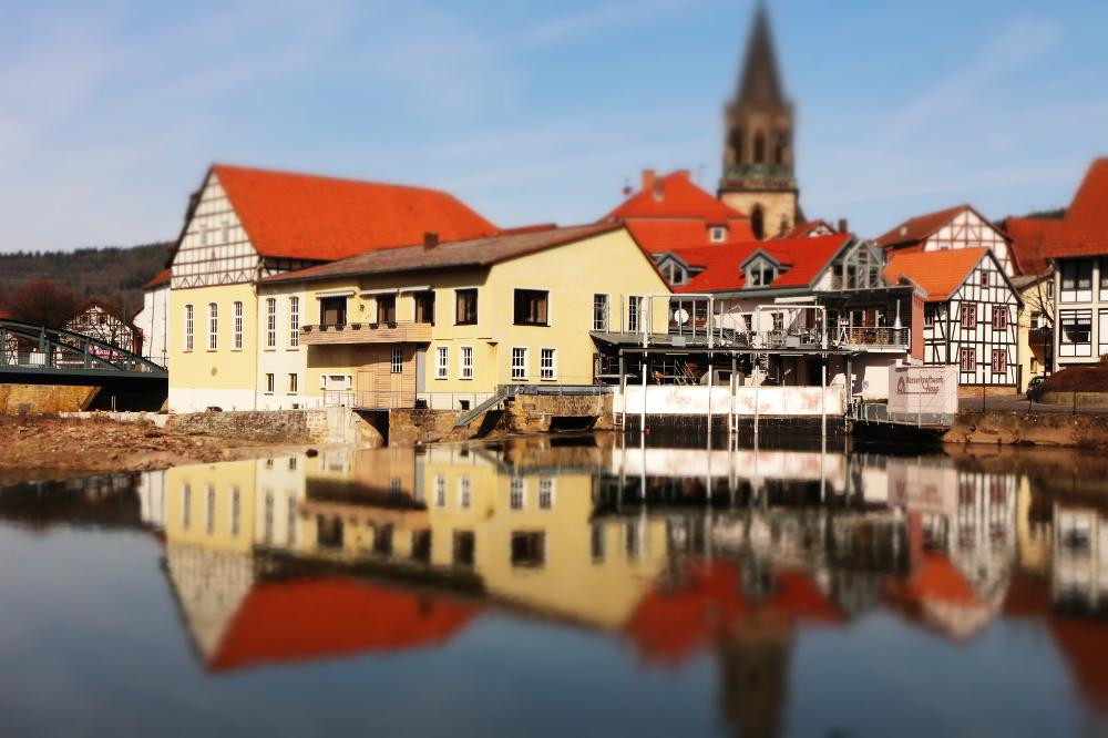 Wasserkraftwerk au en