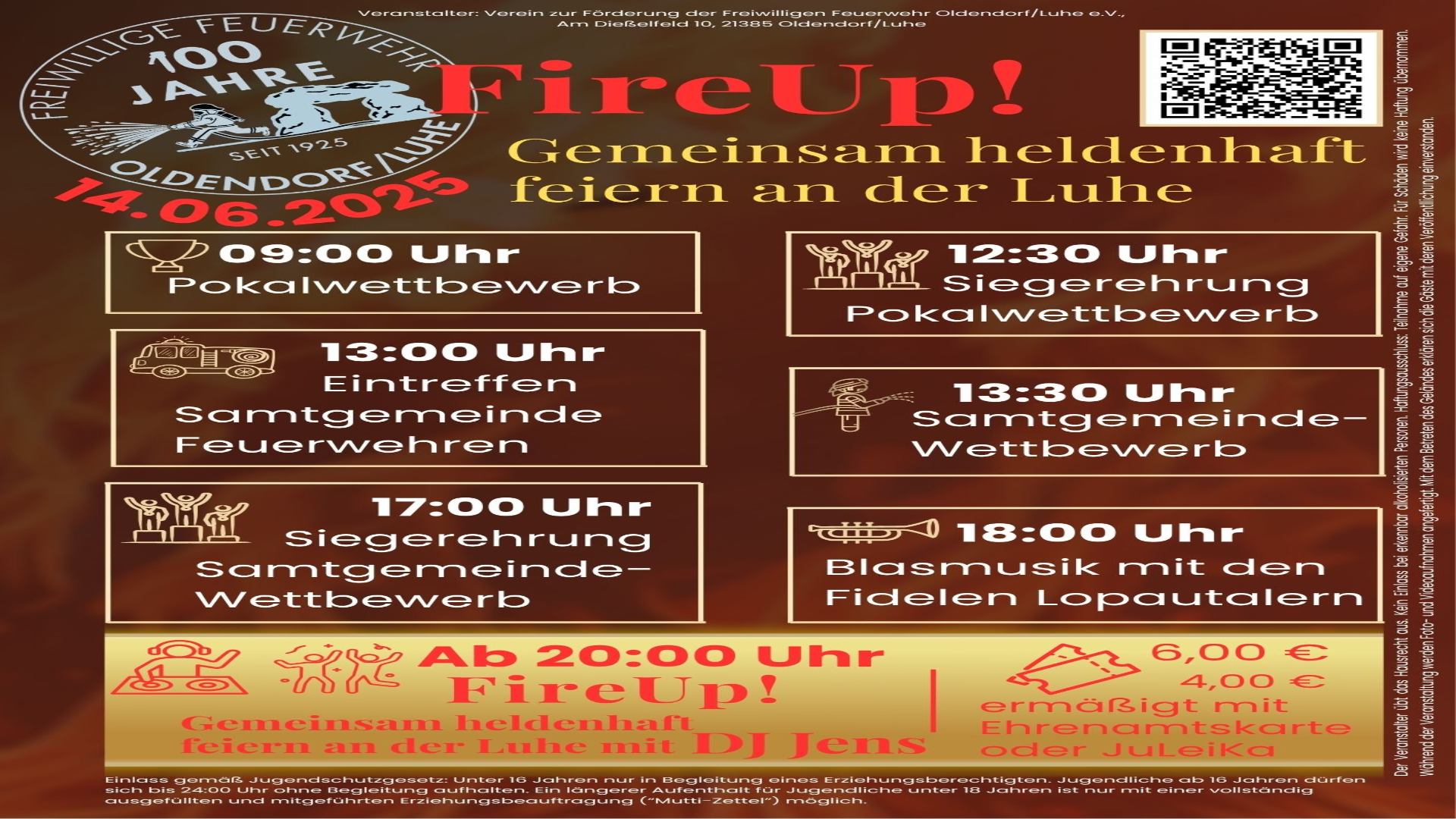 Gemeindefeuerwehrtag und Fire-up!-Party