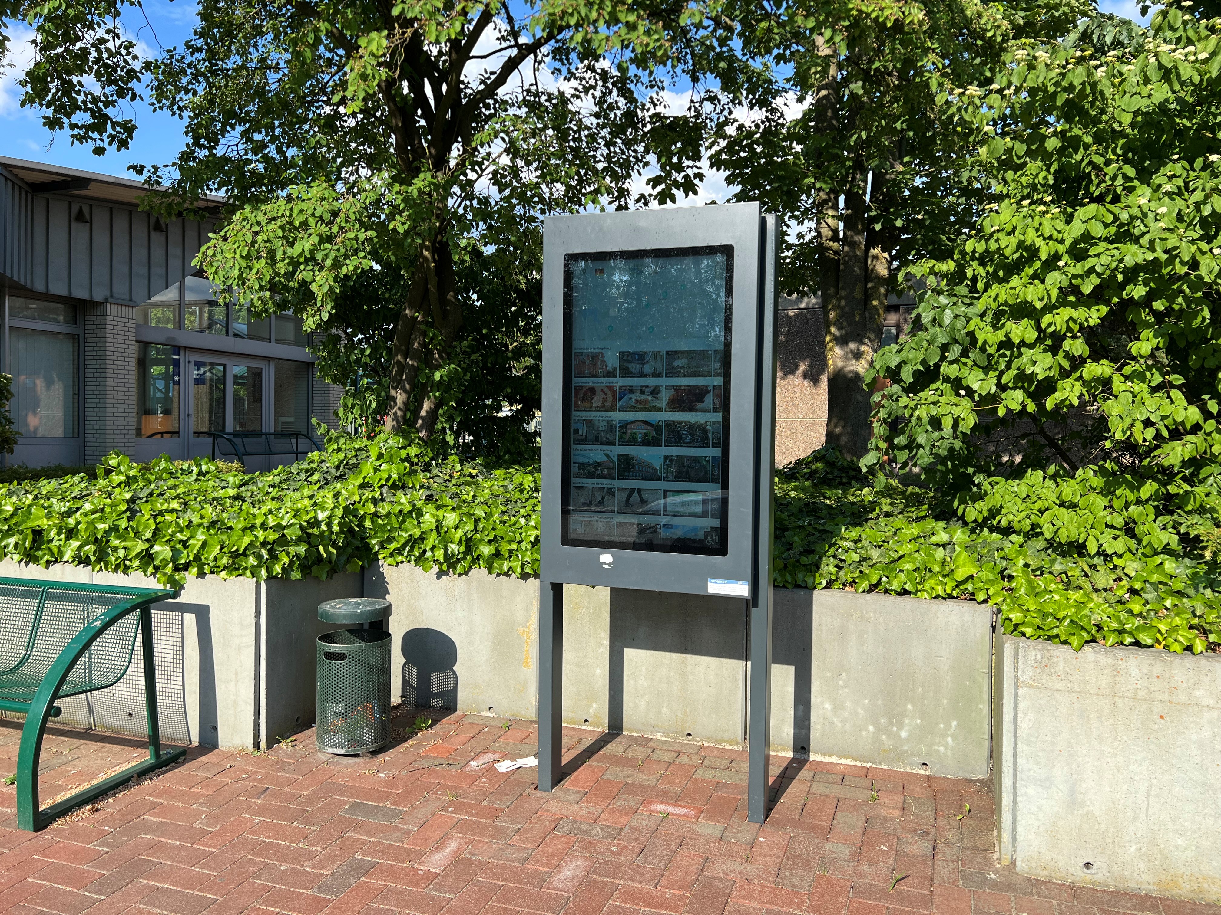 Digitaler Outdoor Touch-Screen