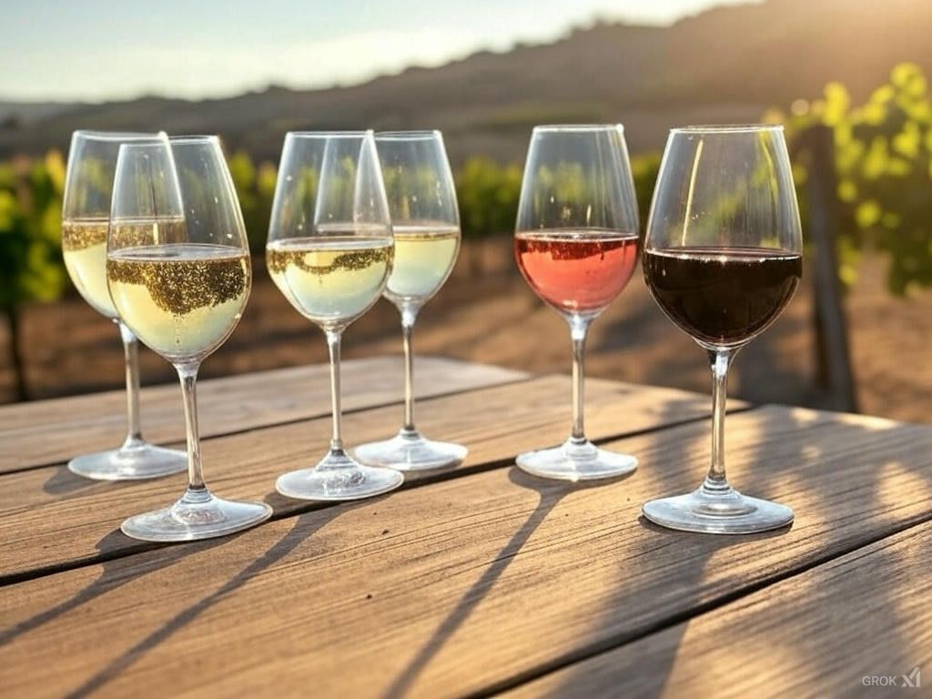 Weinprobe auf dem Weingut