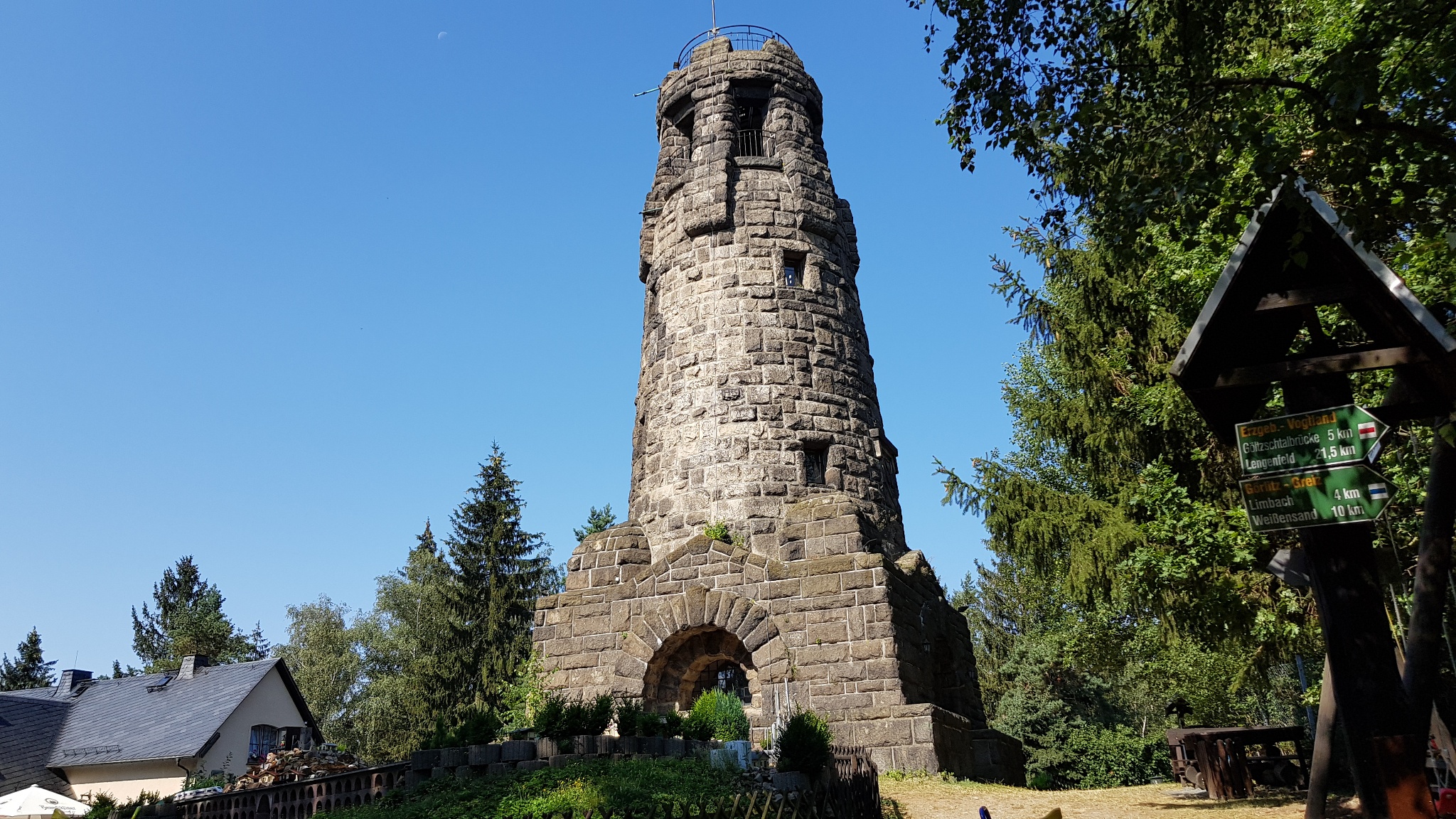 Kuhbergturm Brockau/ Netzschkau – Motiv