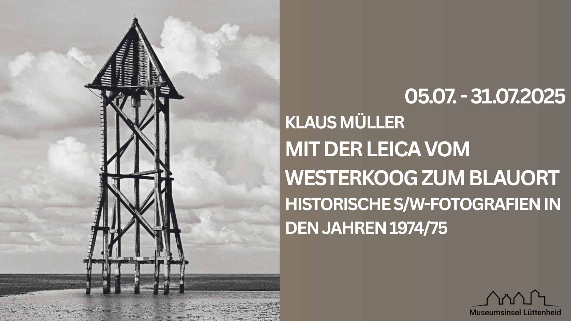 Ausstellungseröffnung: Mit der Leica vom Westerkoog zum Blauort