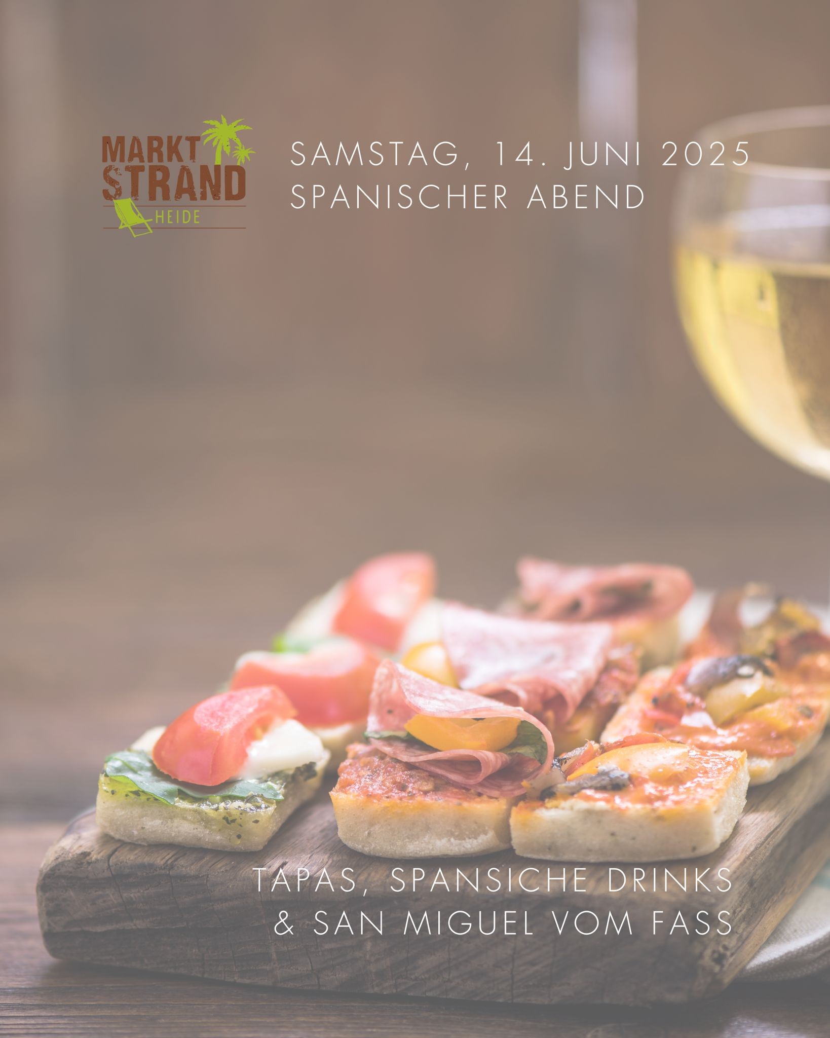 Spanischer Abend am Marktstrand Heide