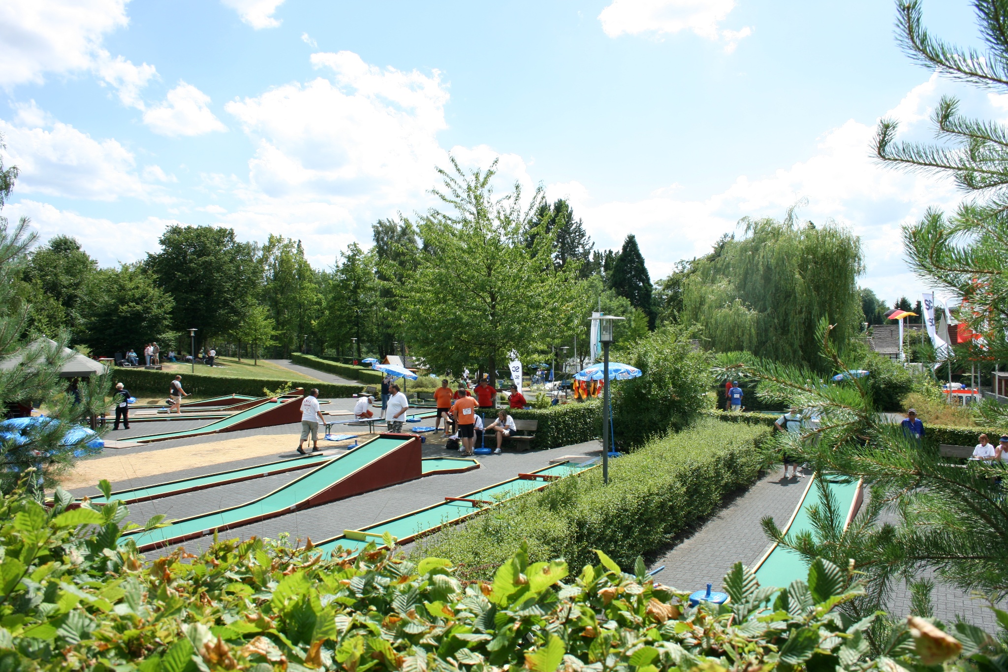 Minigolf und "Genuss am Kurpark"