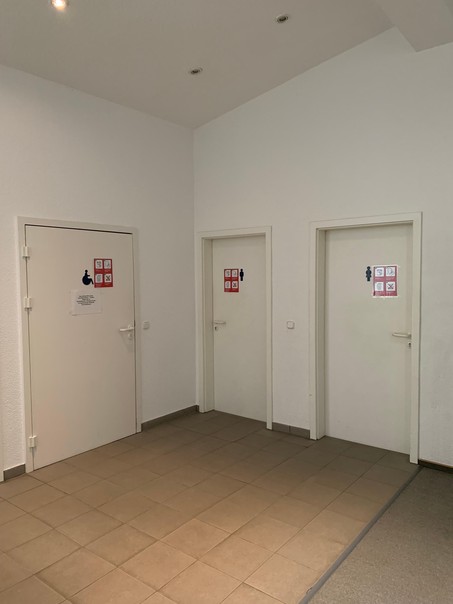 Öffentliche Toilette im Martin-Schmidt-Konzertsaal