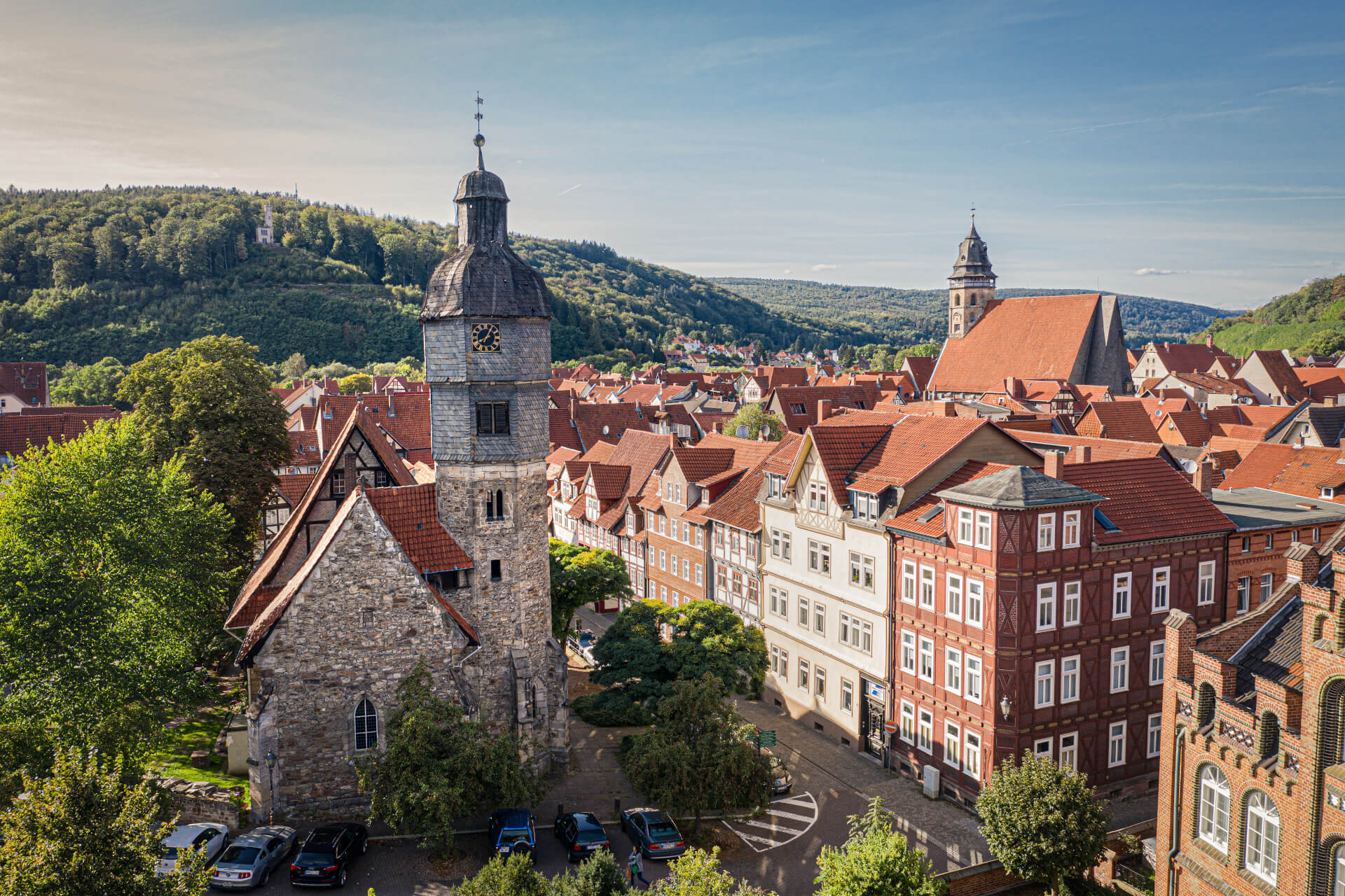 St. Aegidien Kirche mit Grabstein vom Doktor Eisenbart