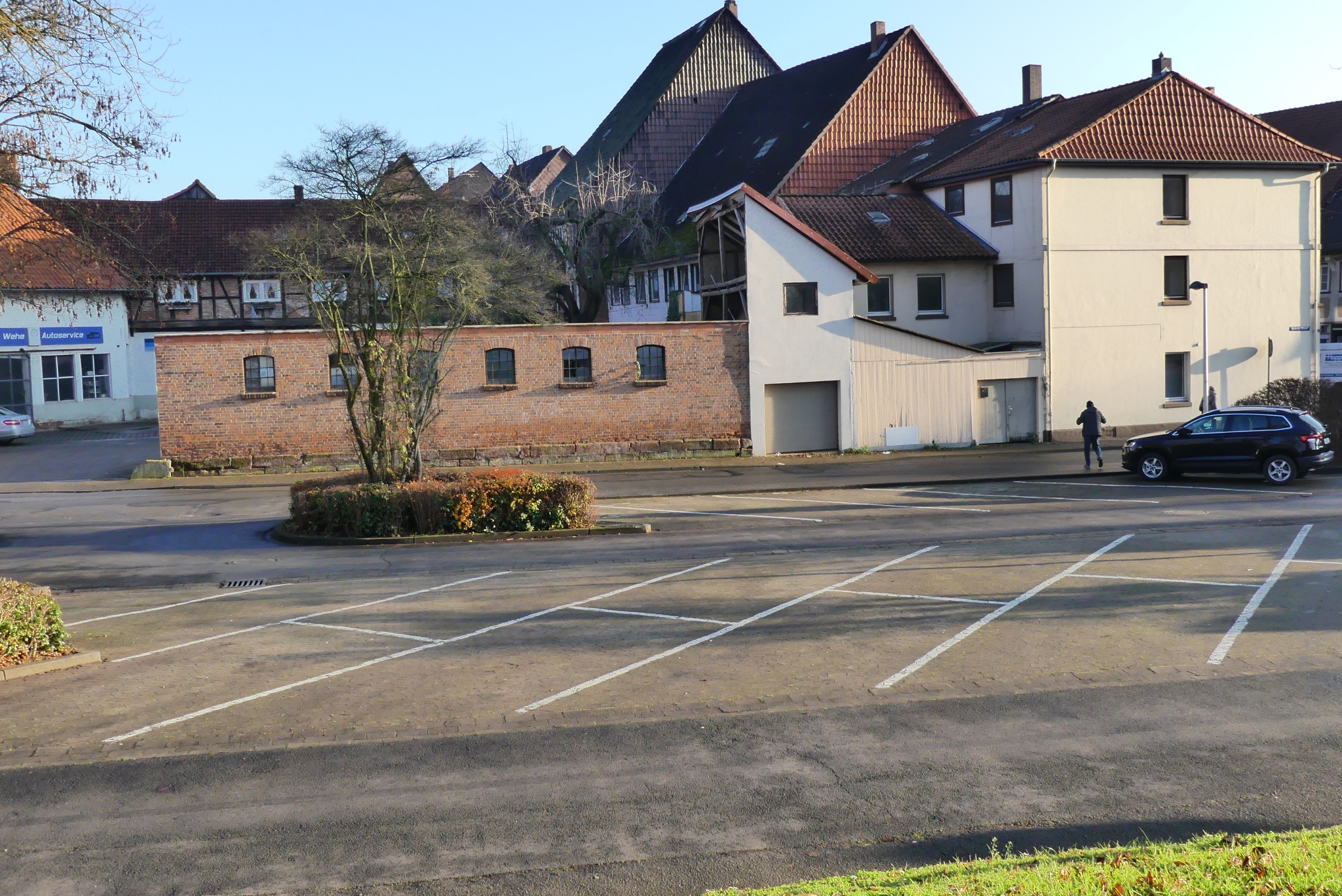 Parkplatz Hullerser Mauer am Bäckerwall