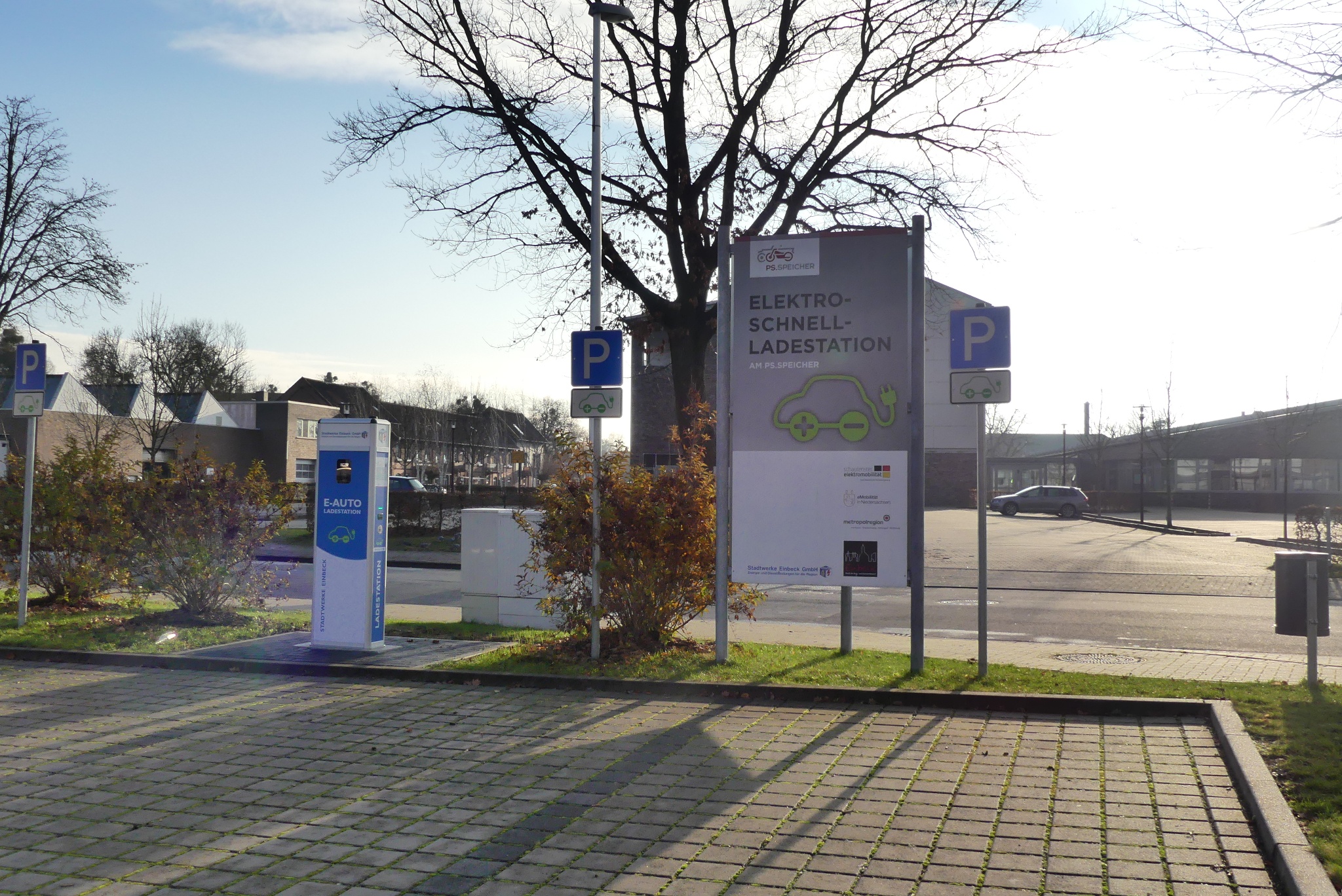 E-Auto-Ladestation am PS.SPEICHER