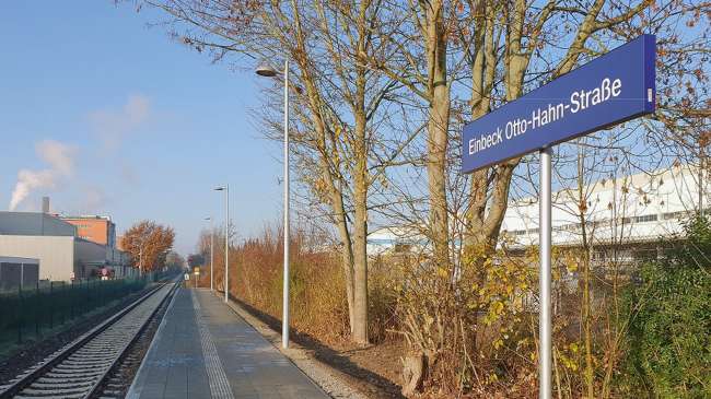 Bahnhaltestelle Einbeck - Otto-Hahn-Straße