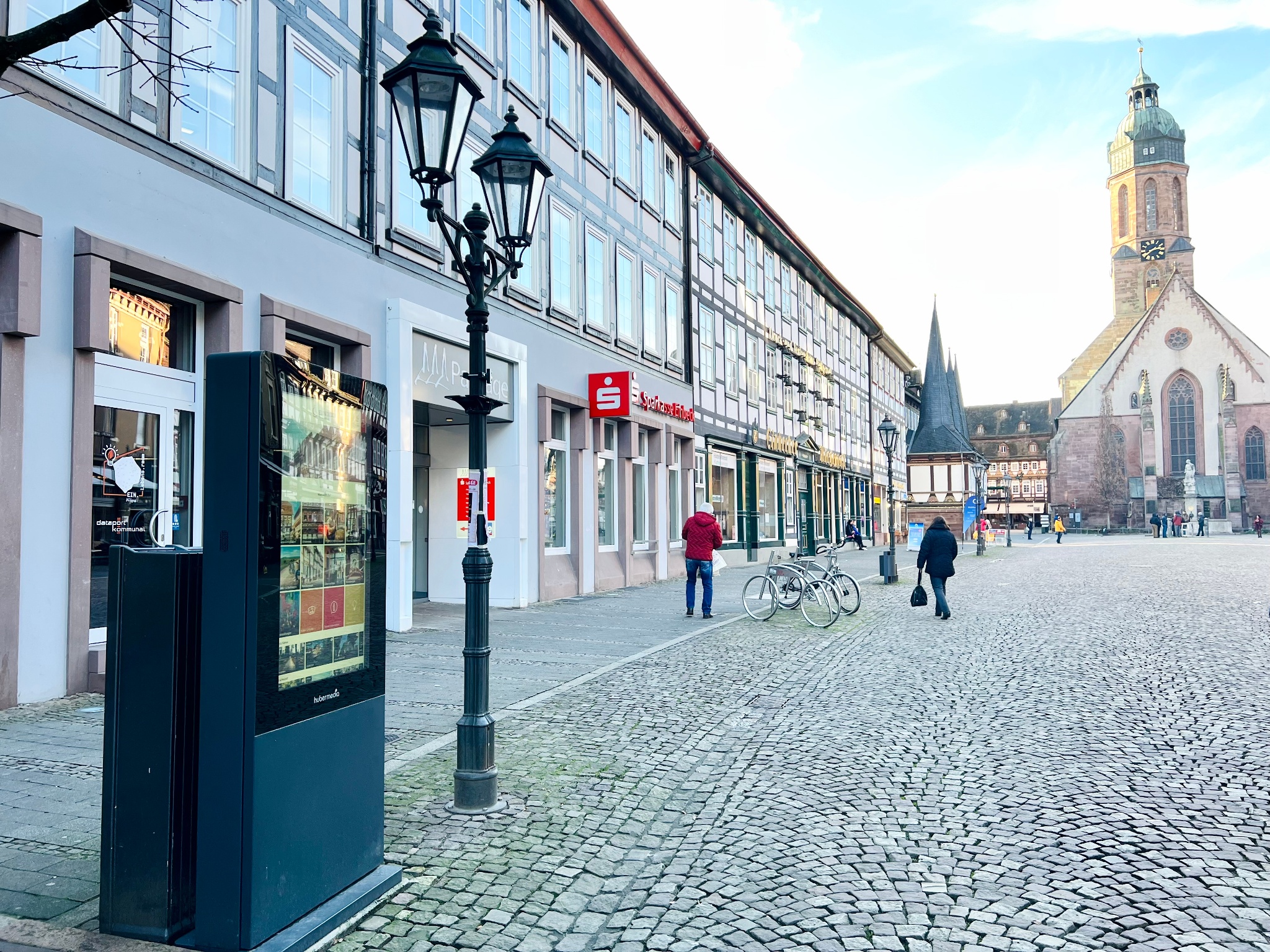 Infostele Marktplatz