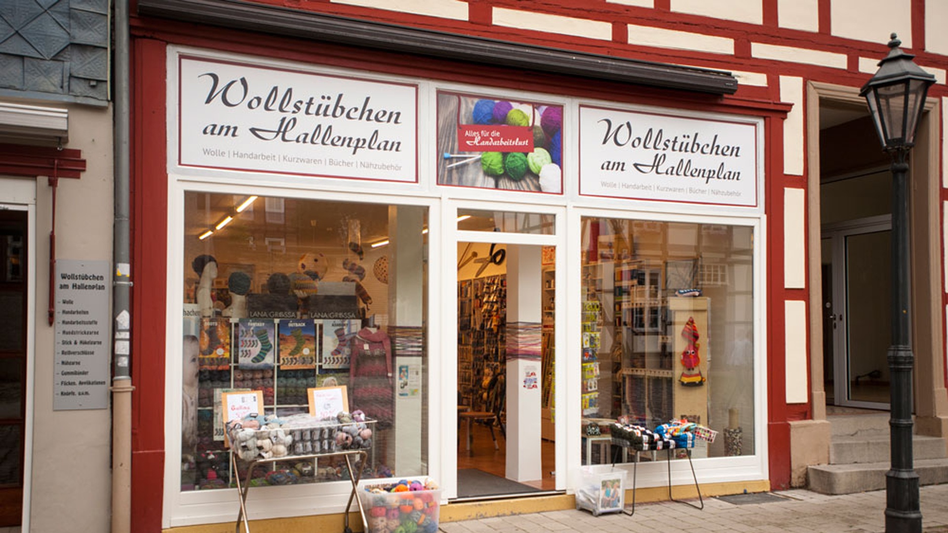 Wollstübchen am Hallenplan