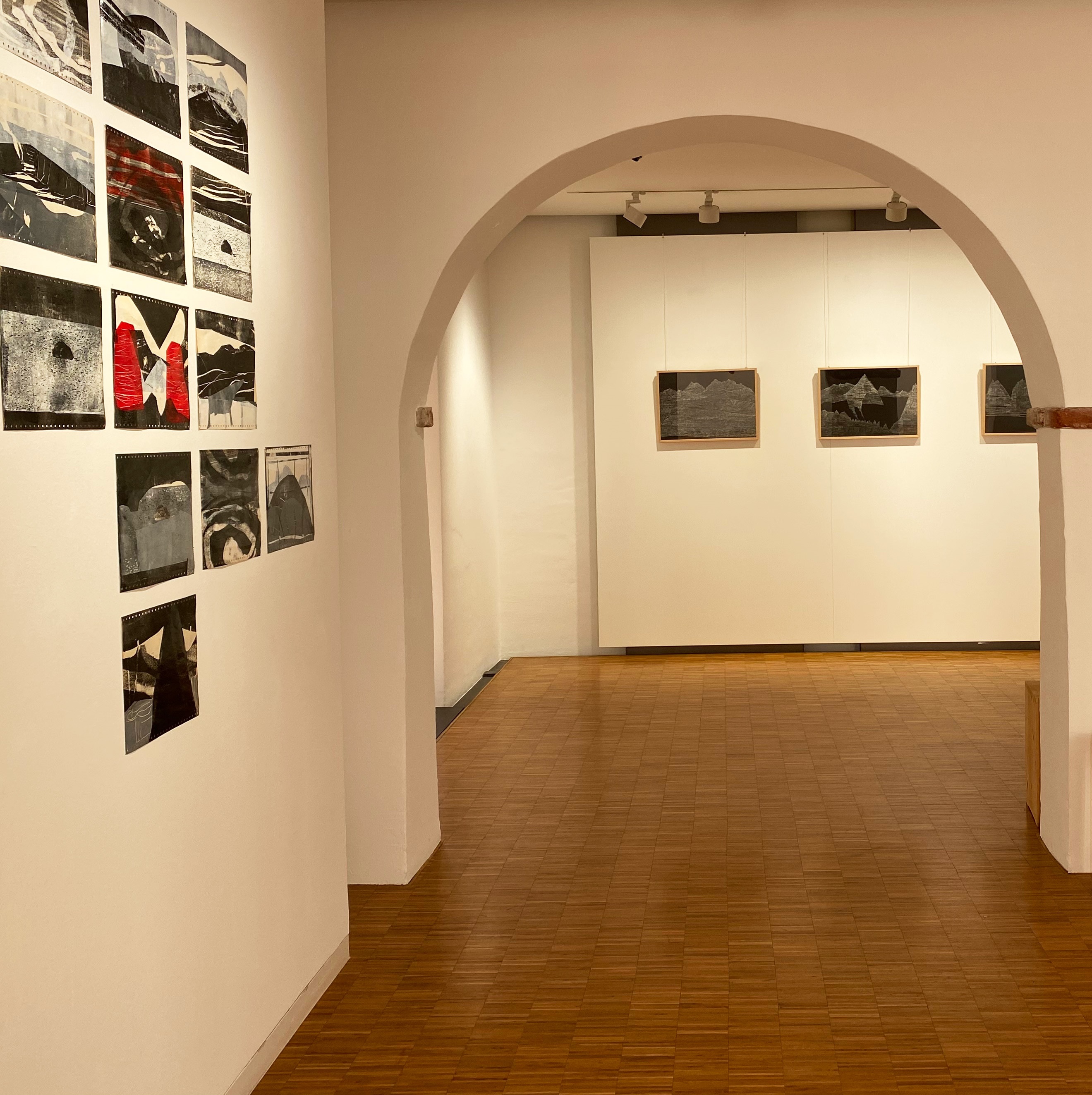 Einblick in die Ausstellung von Christine Reiter
