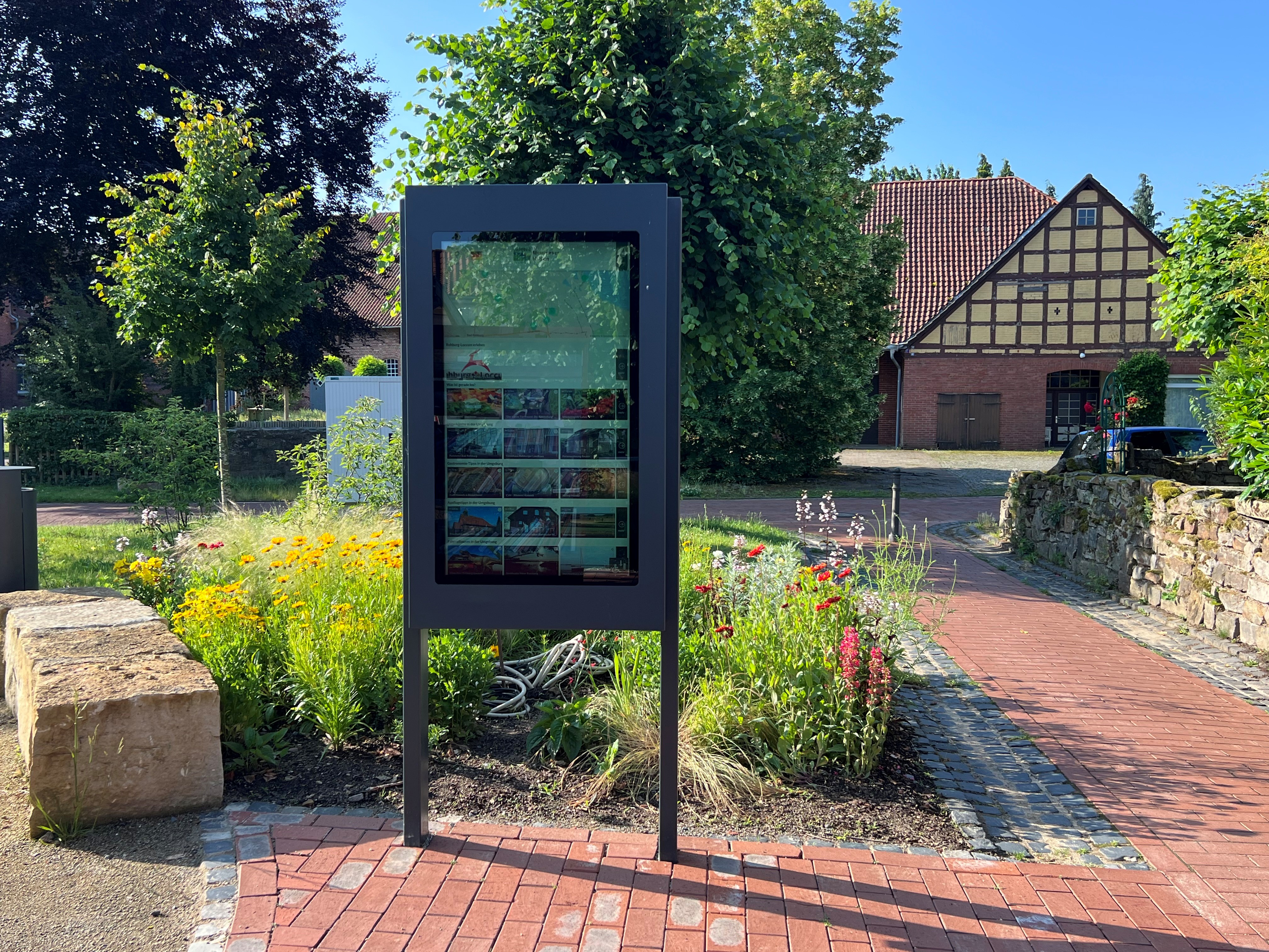Digitaler Outdoor Touch-Screen