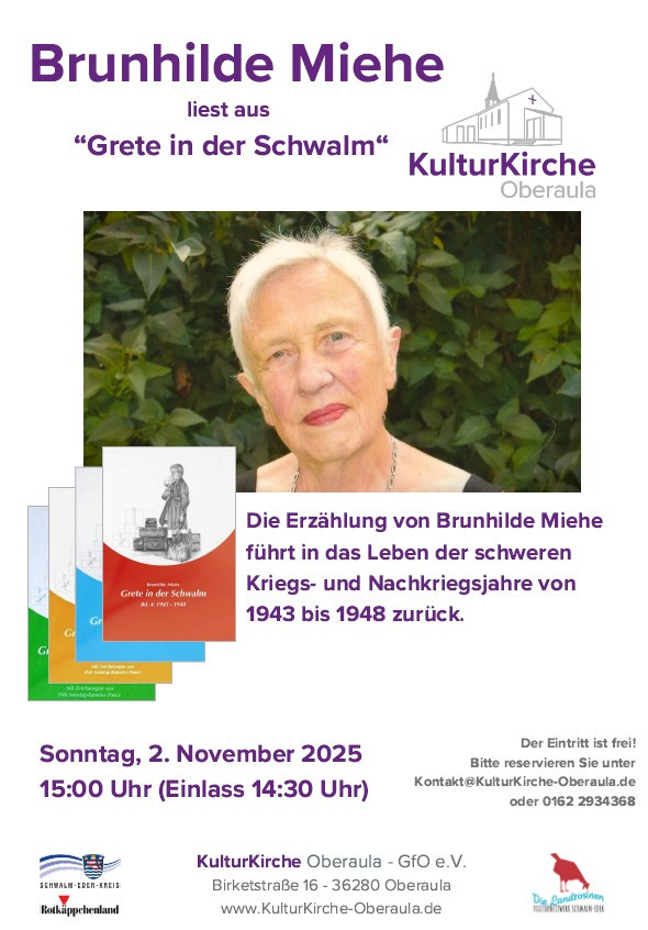 Lesung Brunhilde MIehe