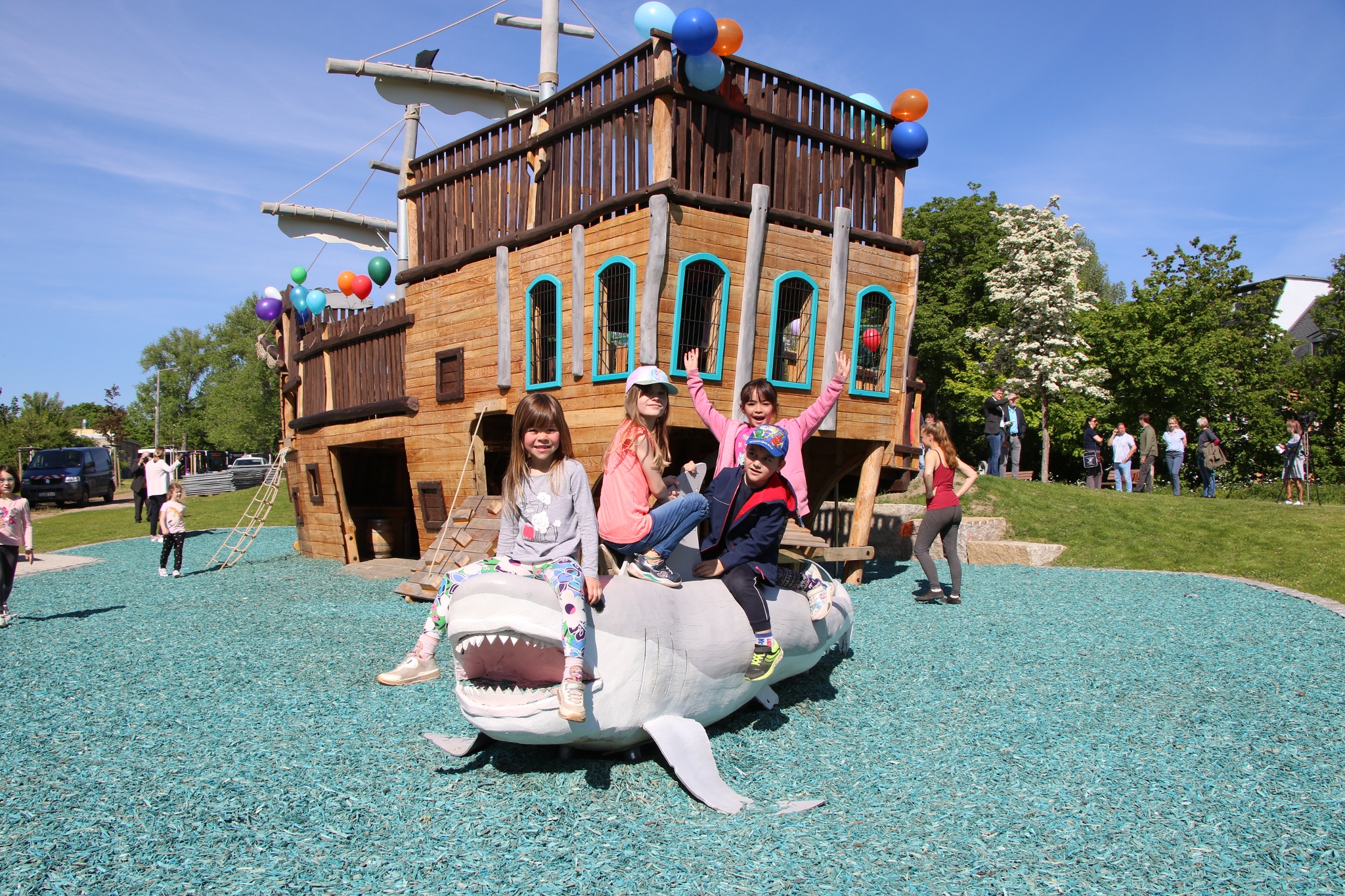 Abenteuer Spielplatz „Piratenschiff“ – Motiv