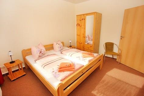 Schlafbereich der Ferienwohnung© Zum Alten Salzhof