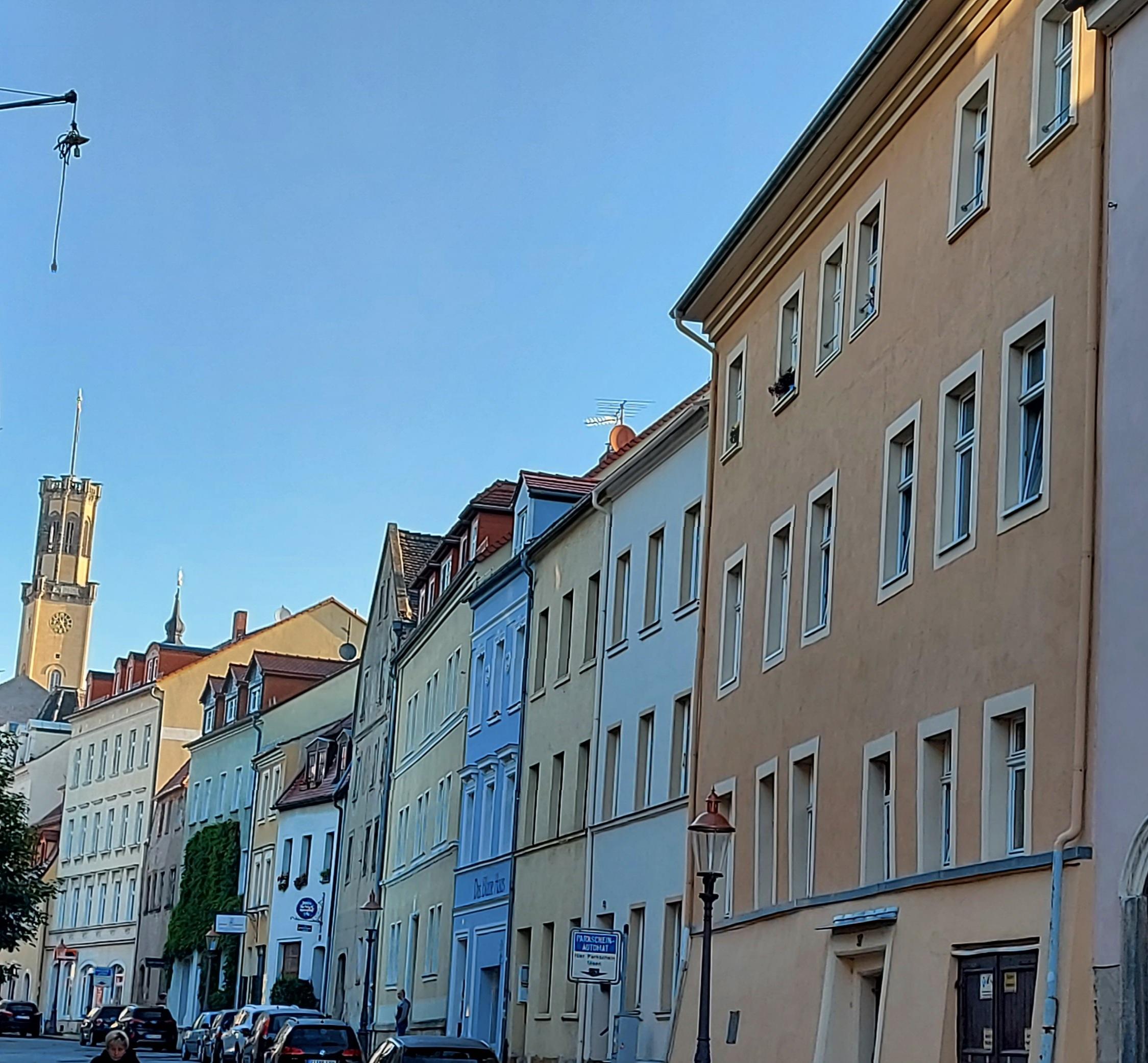 Blick Stadteinwärts