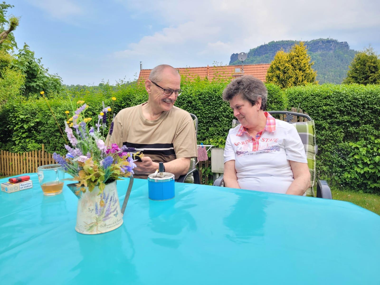 gemütliche Urlaubsstimmung genießen