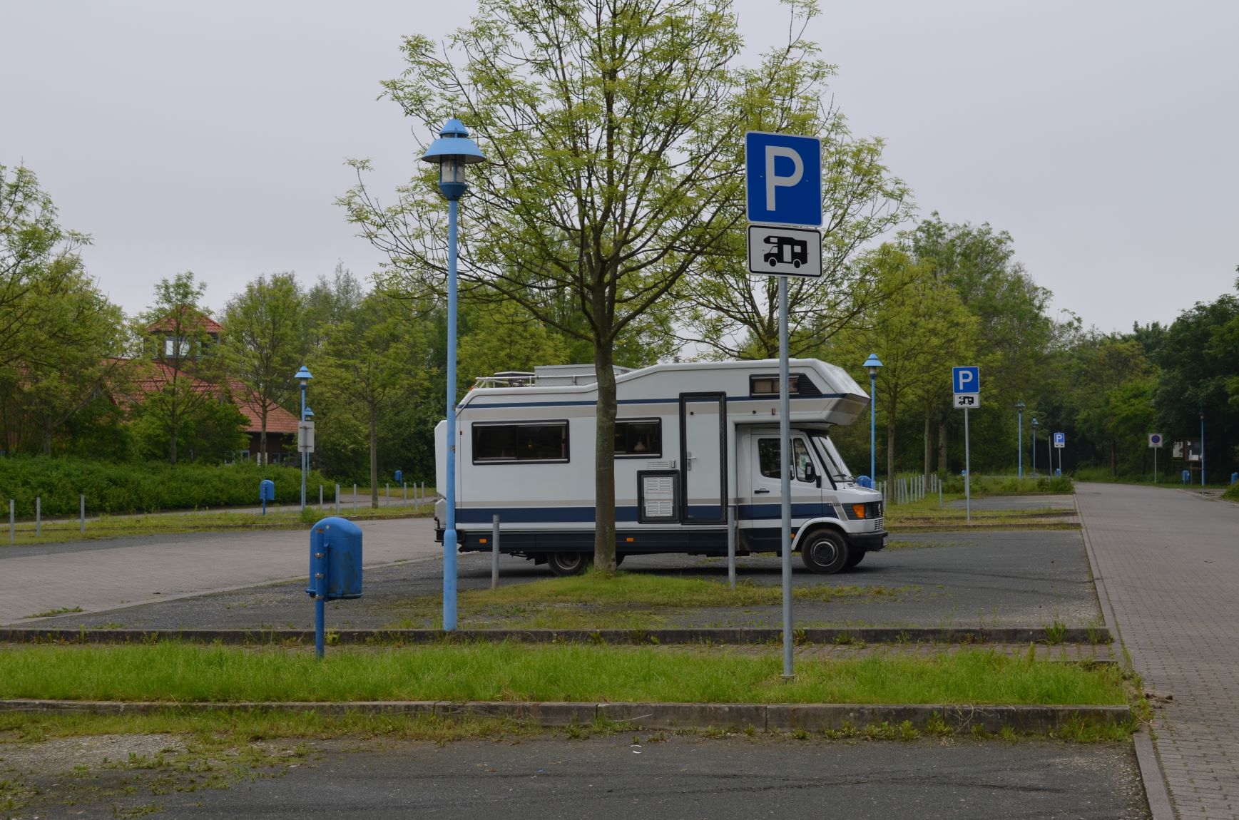 Wohnmobilstellplatz "Am Nordhafen" an der Northeimer Seenplatte_Wohnmobil