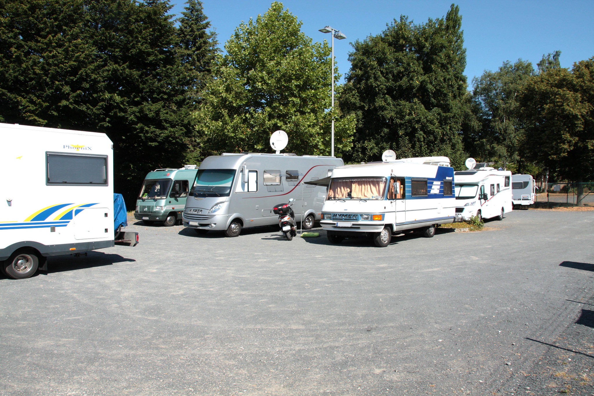 Wohnmobilstellplatz am Hallen- und Freibad Einbeck_Wohnmobile
