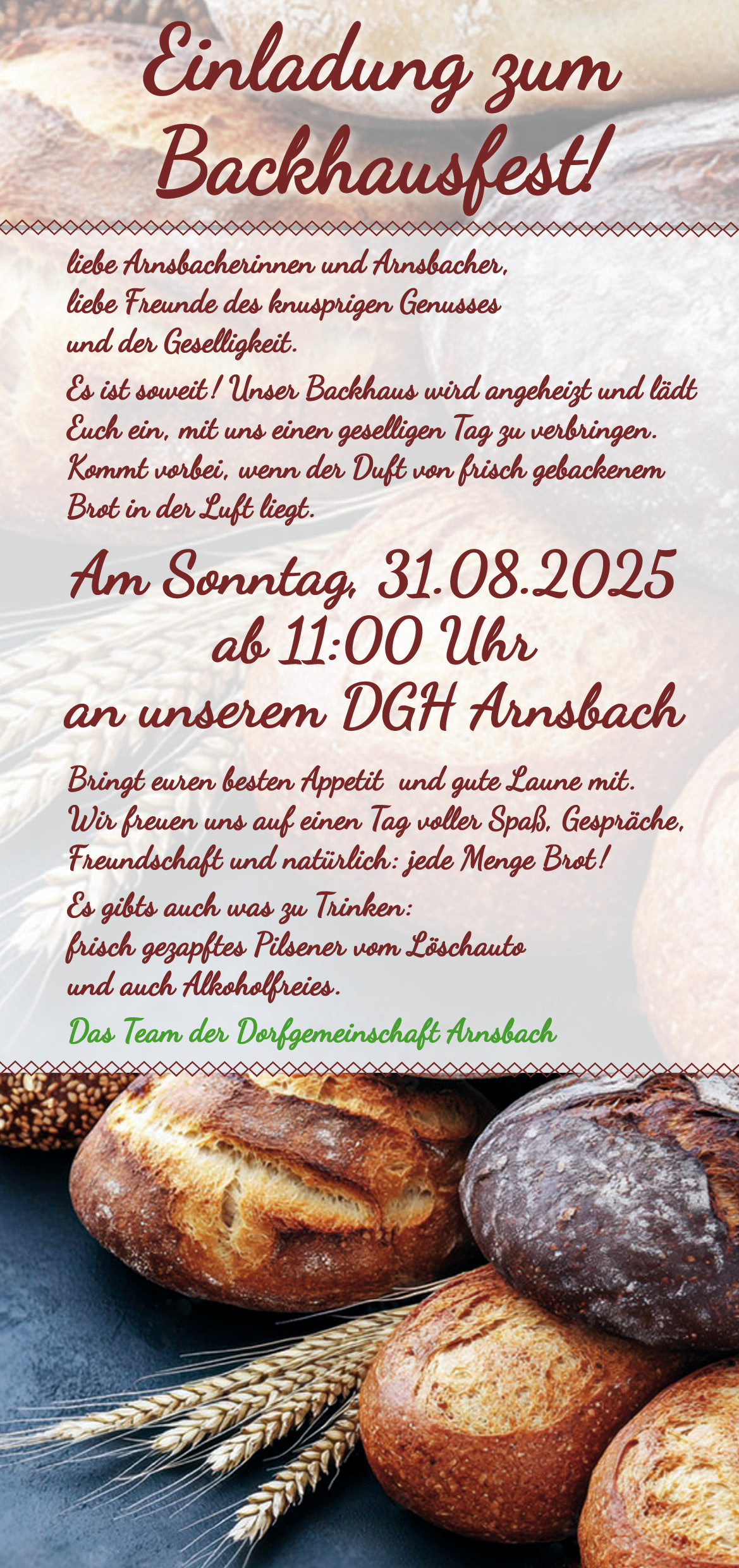 Backhausfest Arnsbach
