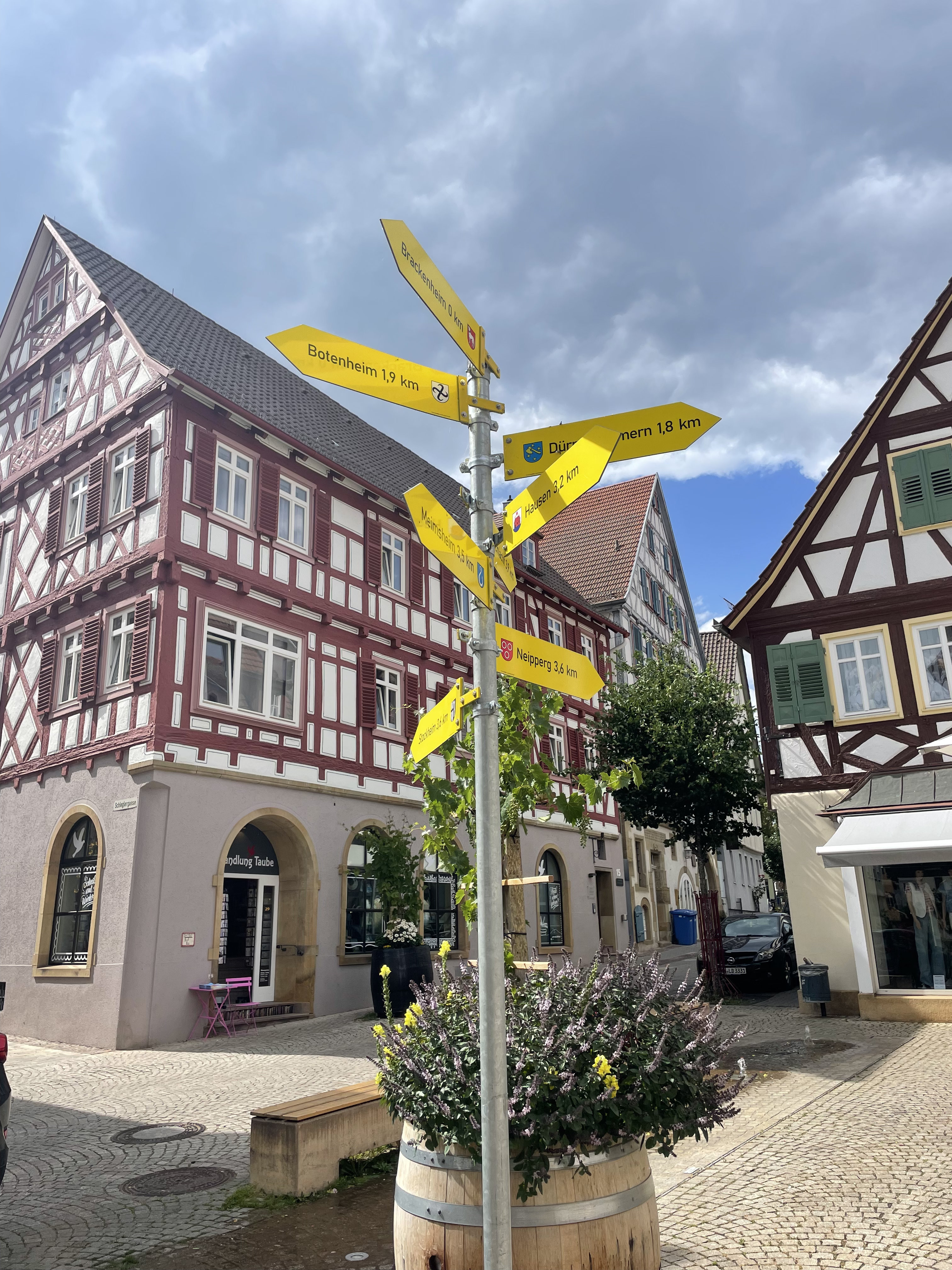 Ortsschilder_Marktplatz (gegenüber Historisches Rathaus)