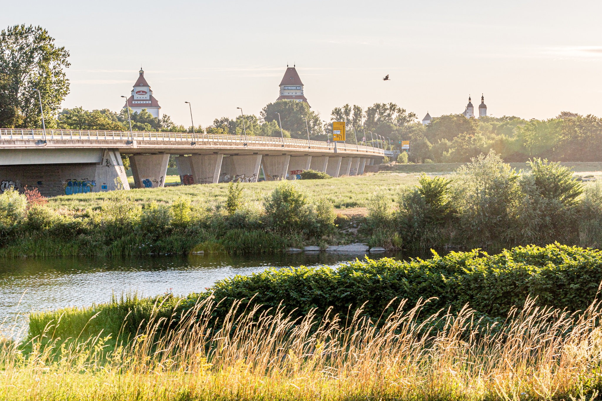 Schlauchboottour von Wurzen nach Eilenburg (Vereinigte Mulde) – Motiv