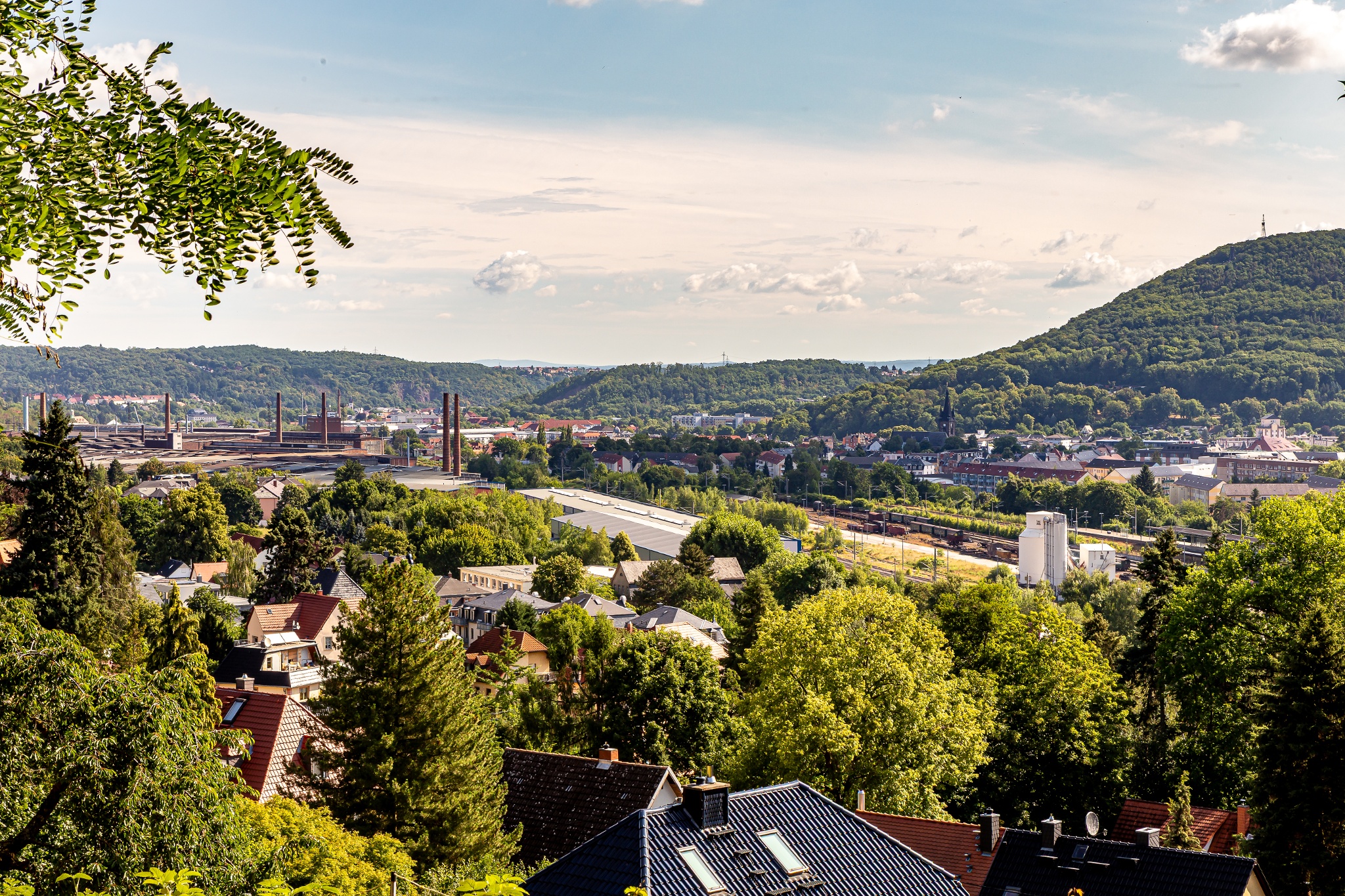 Blick über Freital Hainsberg – Motiv
