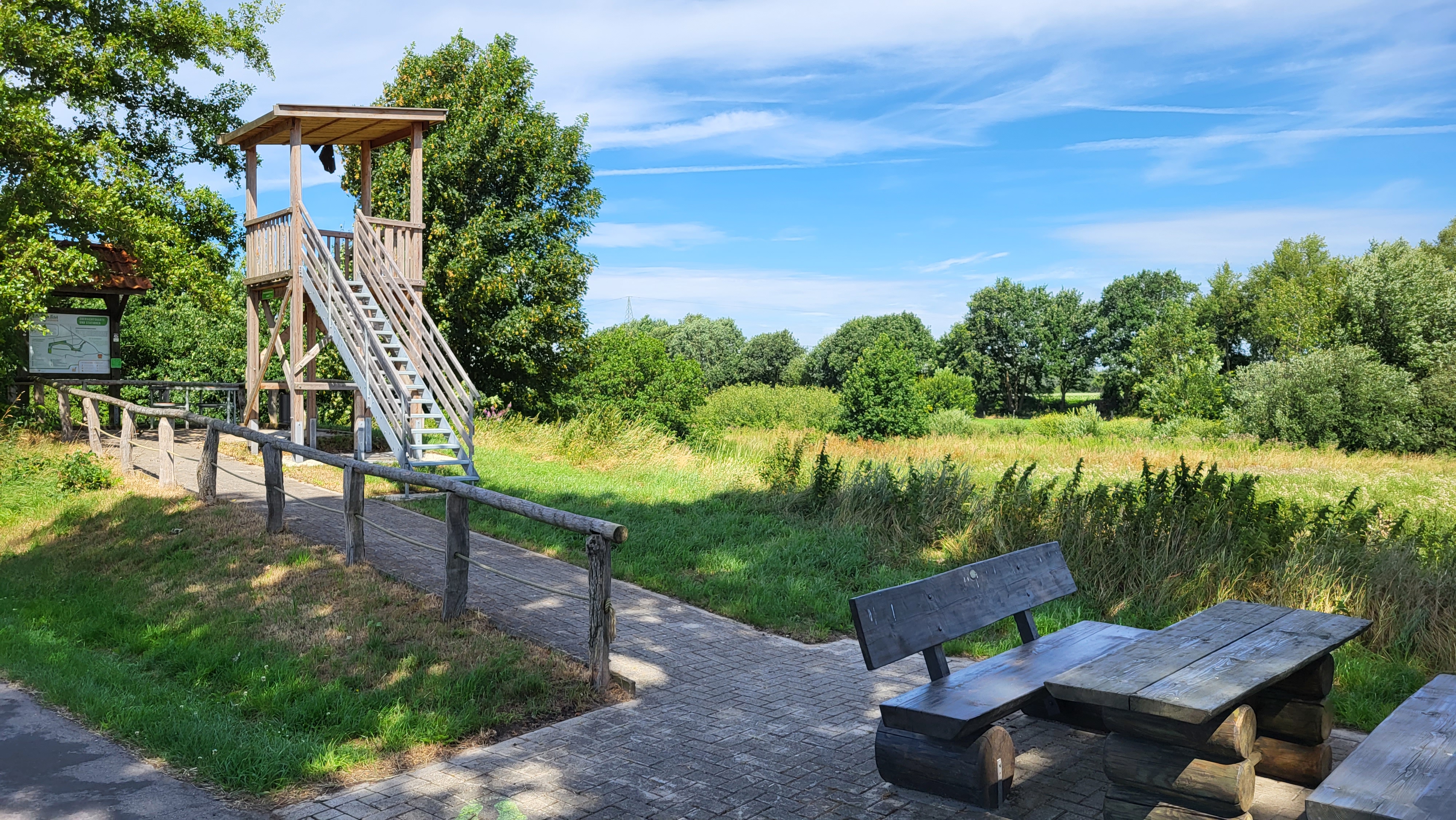 Naturbeobachtungsstation am Kapellenmoor