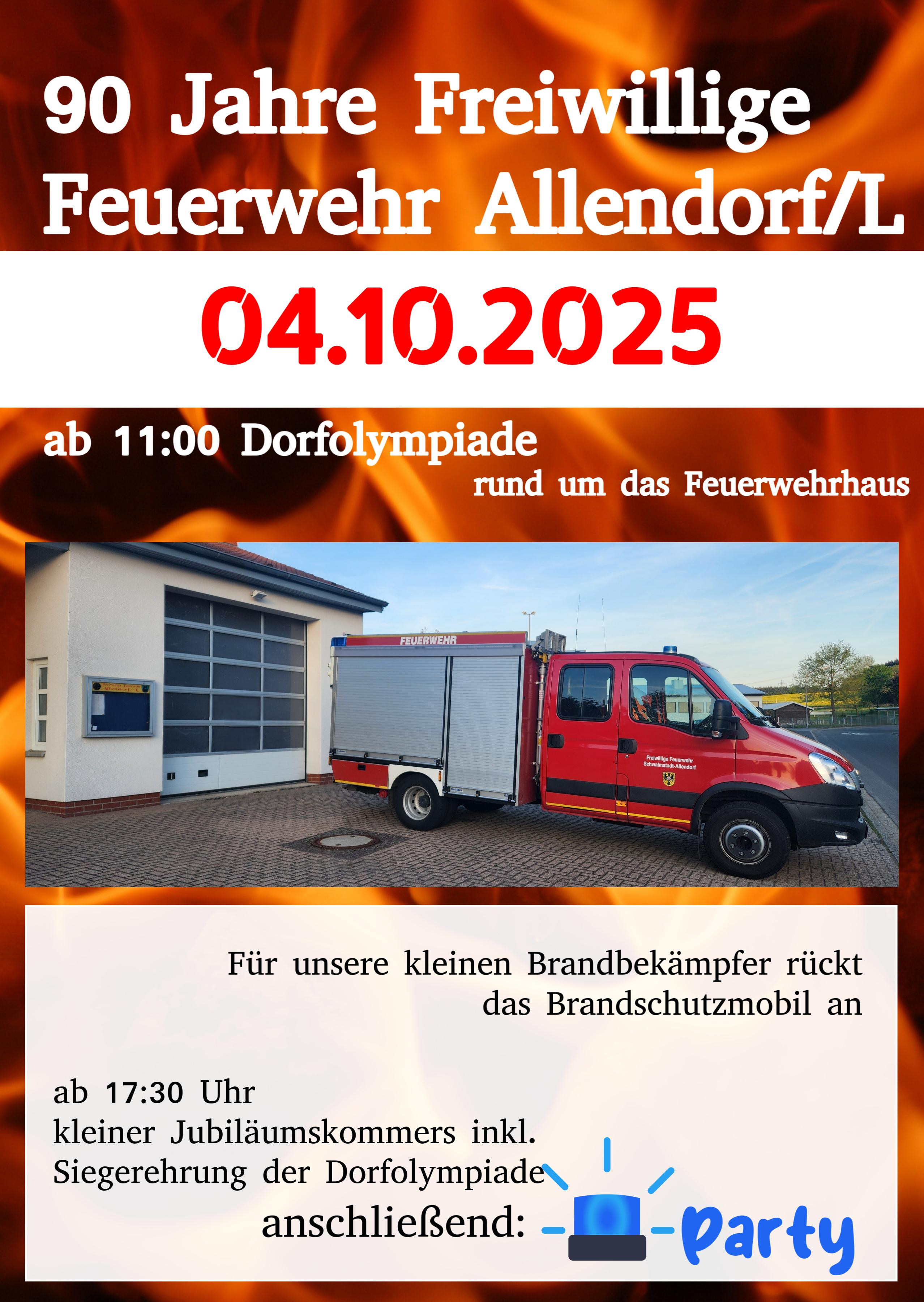 90 Jahre FFW Allendorf/ L.