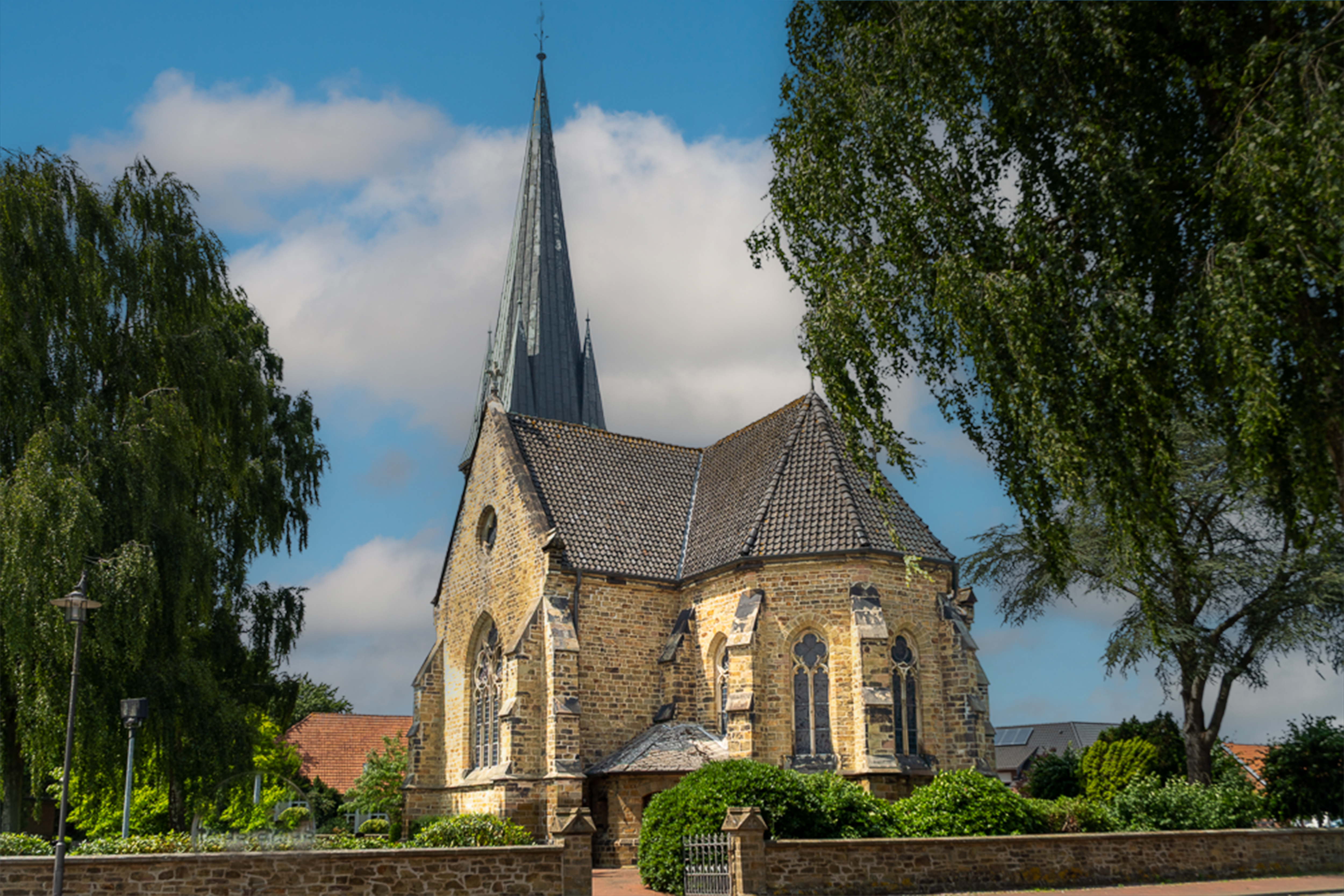 Apostelkirche Nordseite