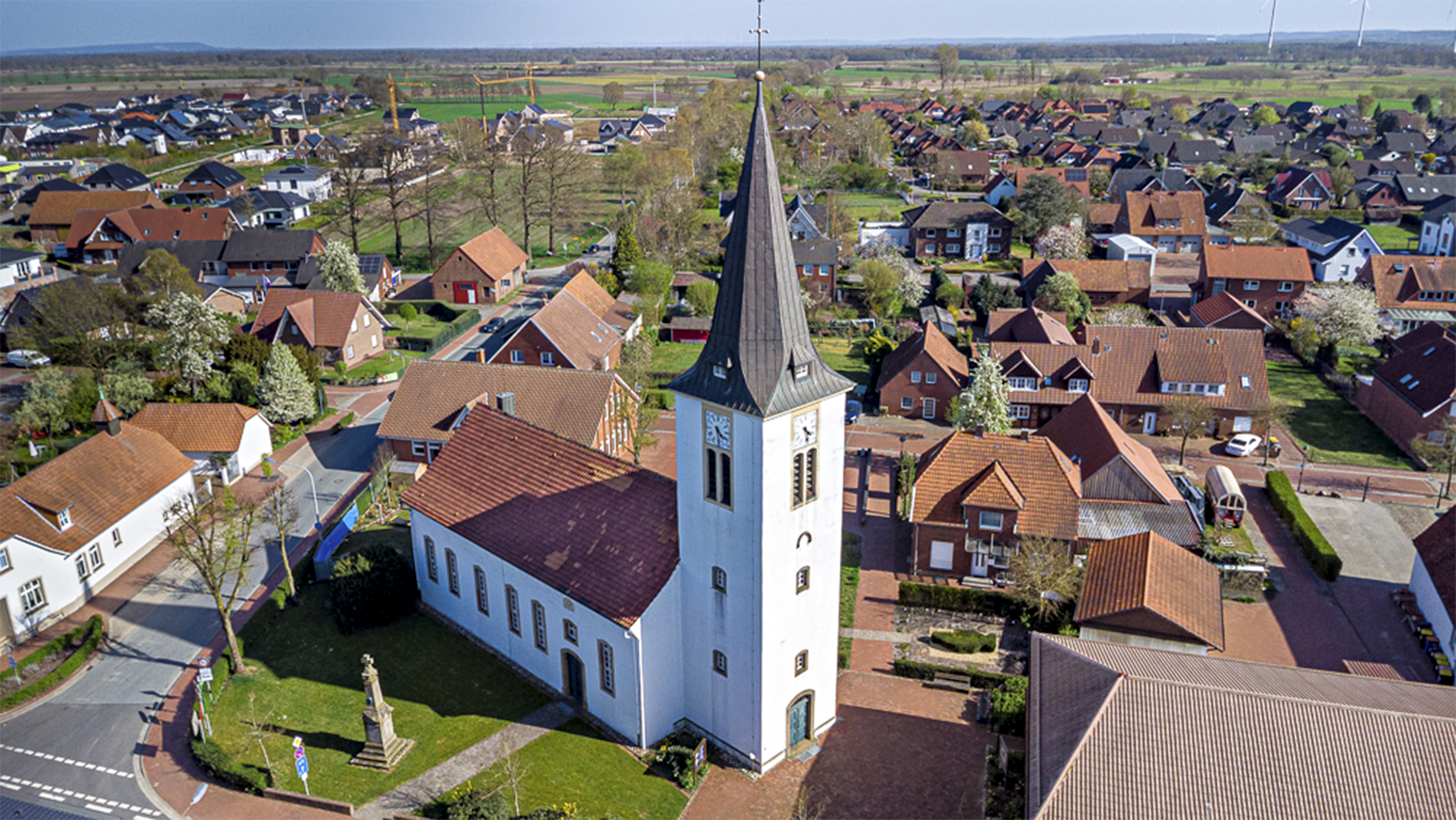 Luftbild St. Christophorus-Kirche
