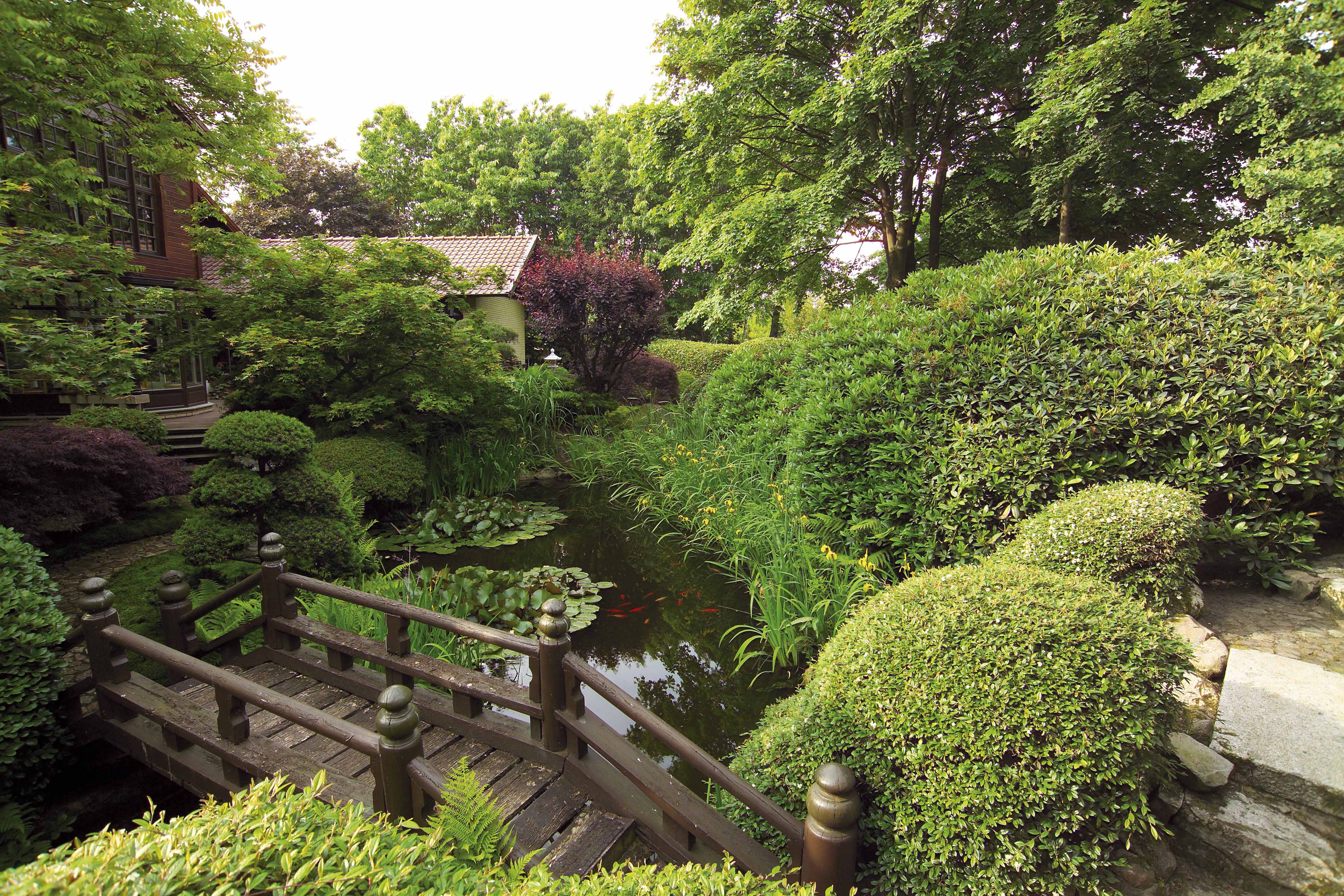 Japanischer Garten Meyer Brücke