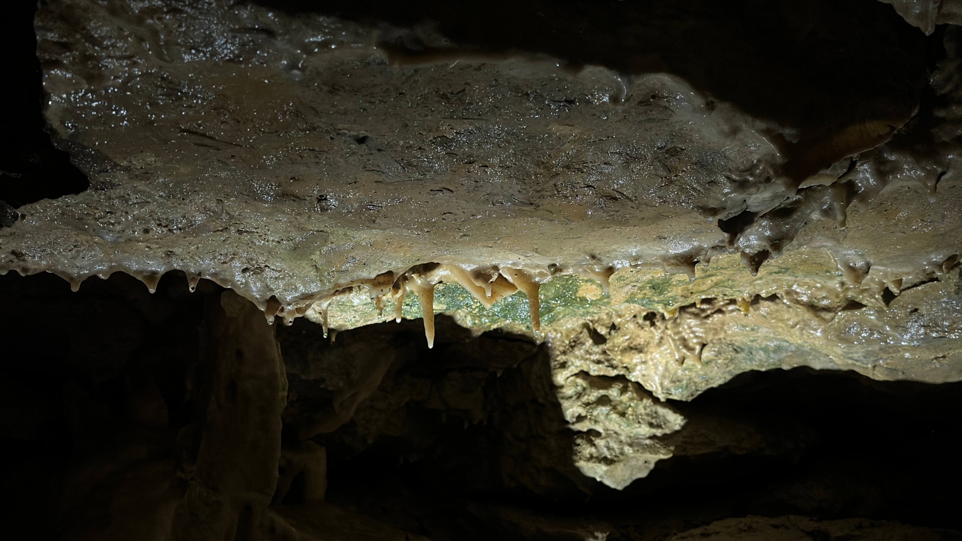 Schillat-Höhle Stalagtiten