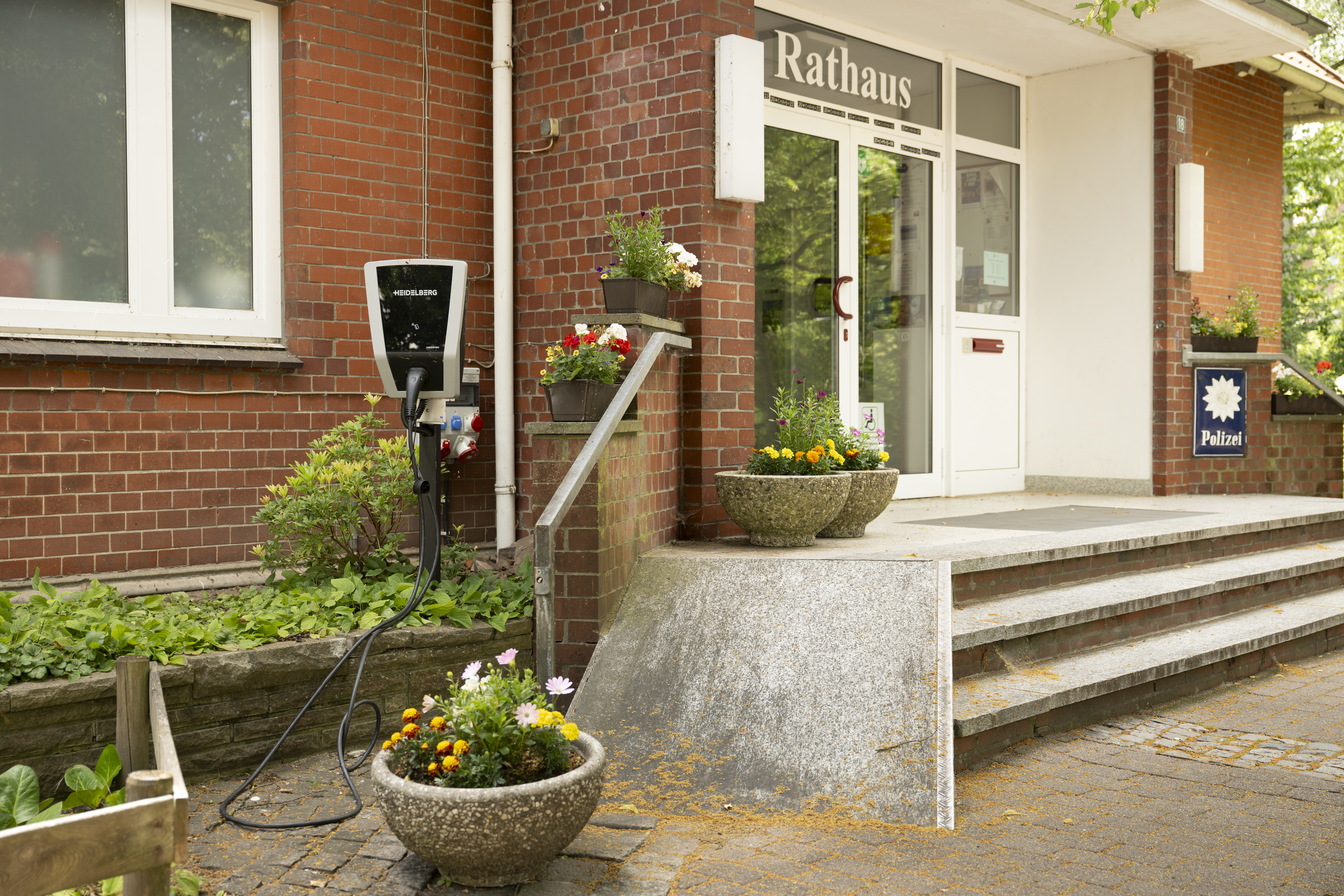 E-Bike Ladestation Stelle