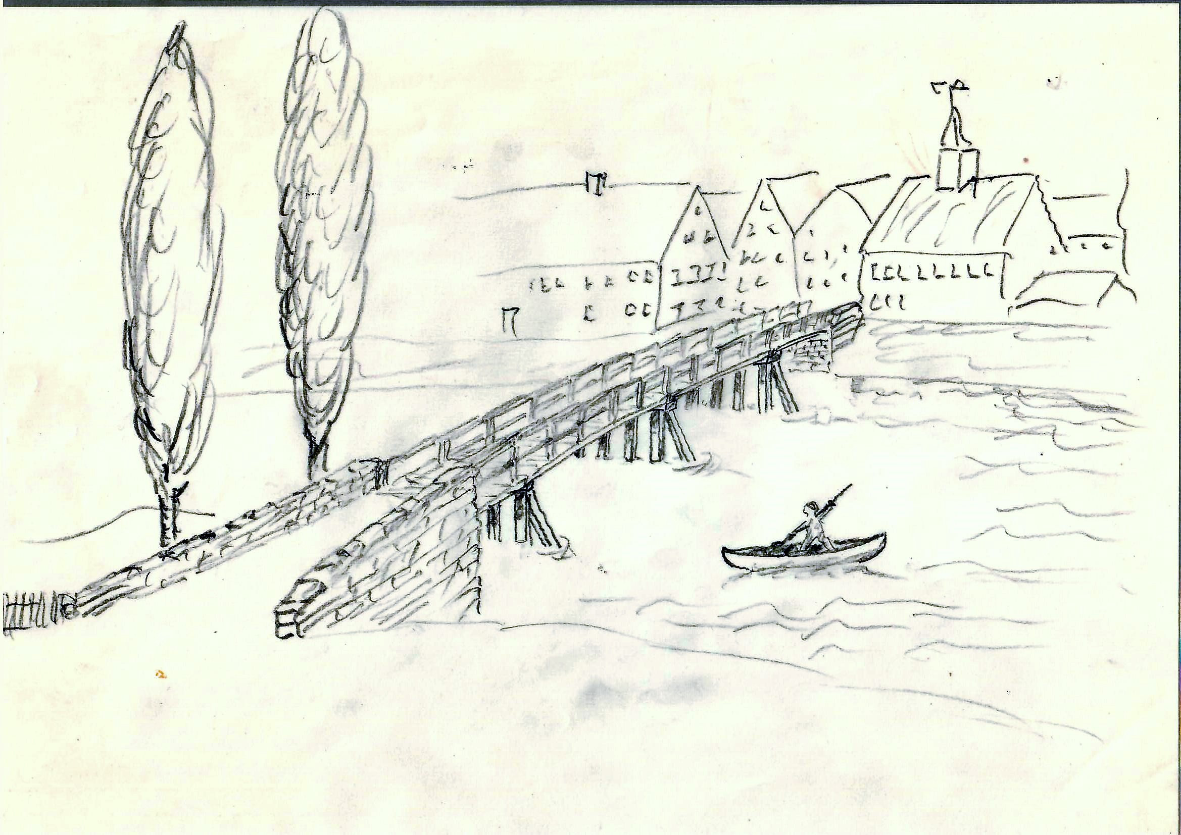 Holzbrücke 1830