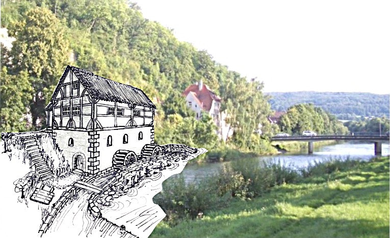 Mittelalter-Mühle