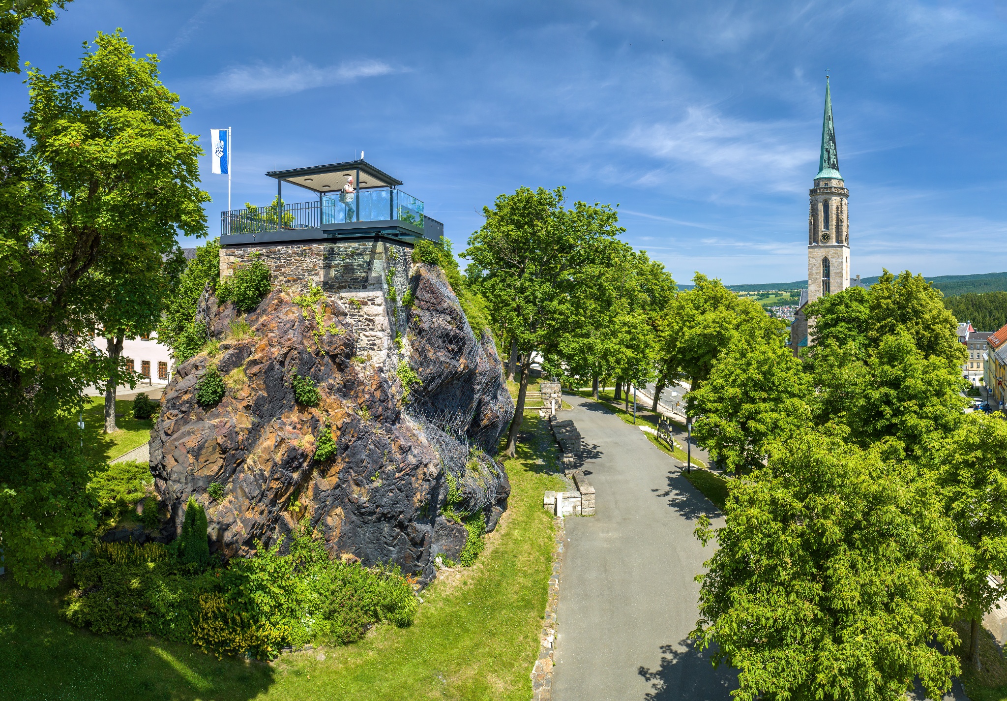 Schlossfelsen Falkenstein – Motiv