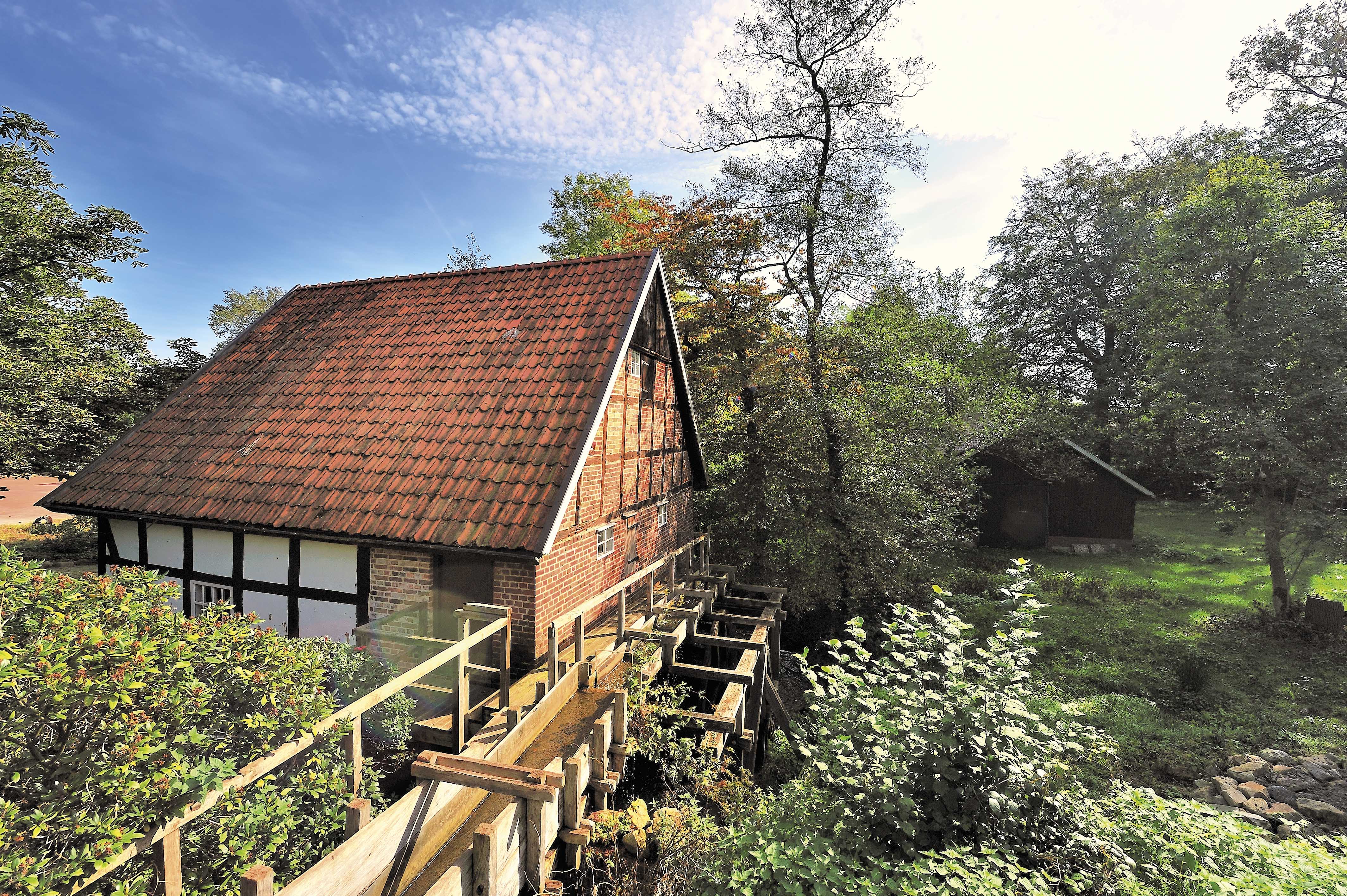 Mühle Meyer-Nordhofe Seitenansicht