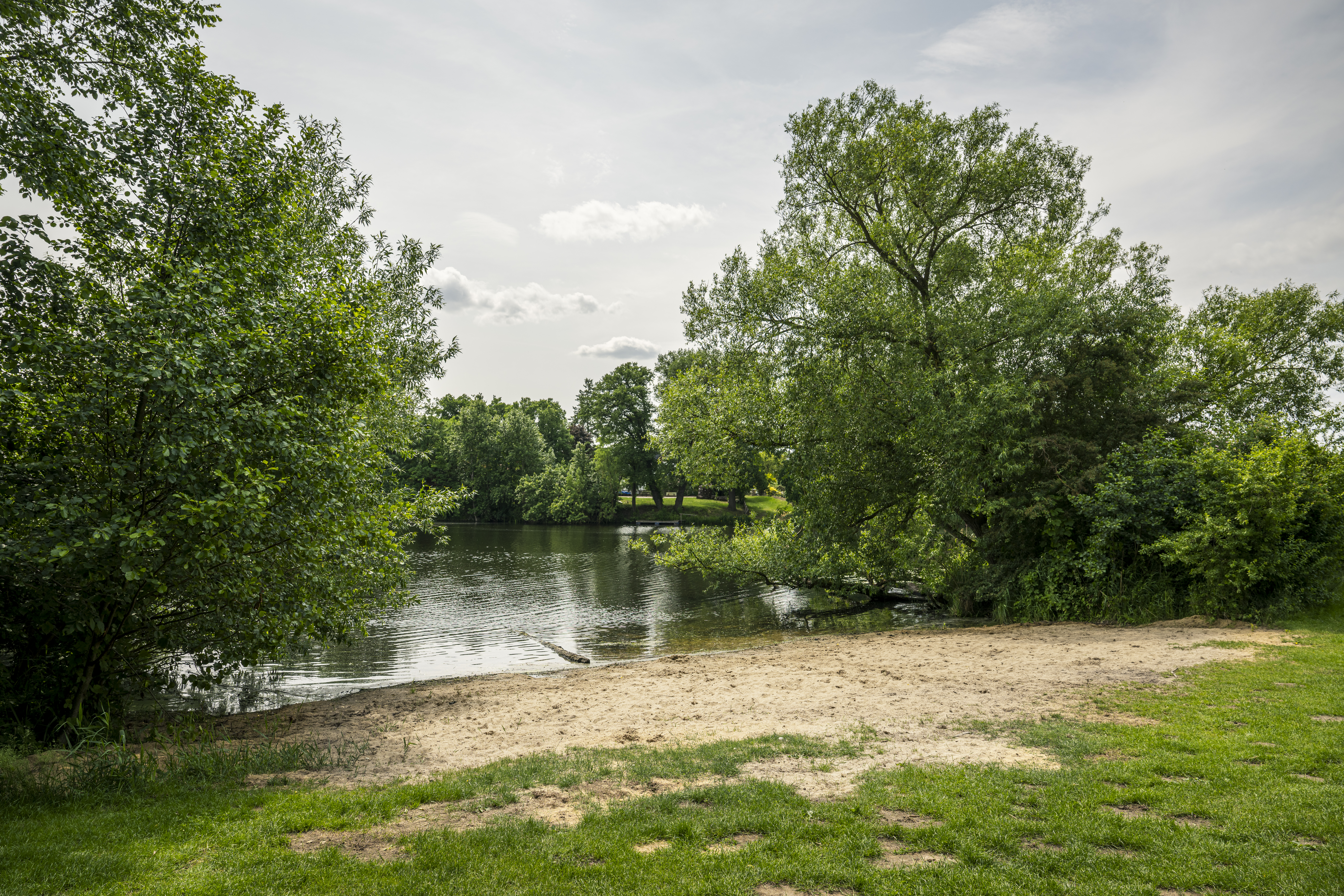 Badestrand am Barumer See