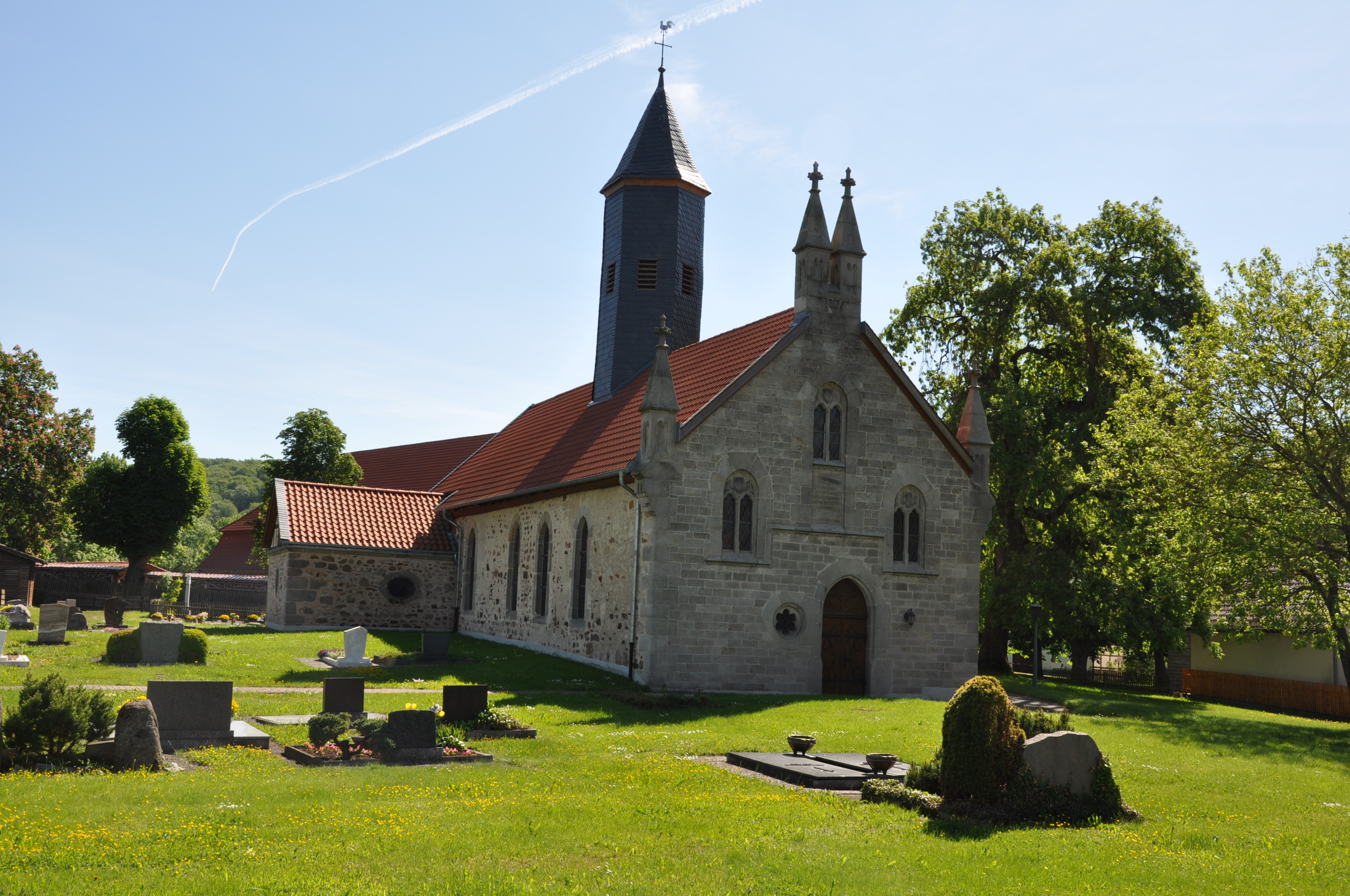 Historische Kirche in Oberaula