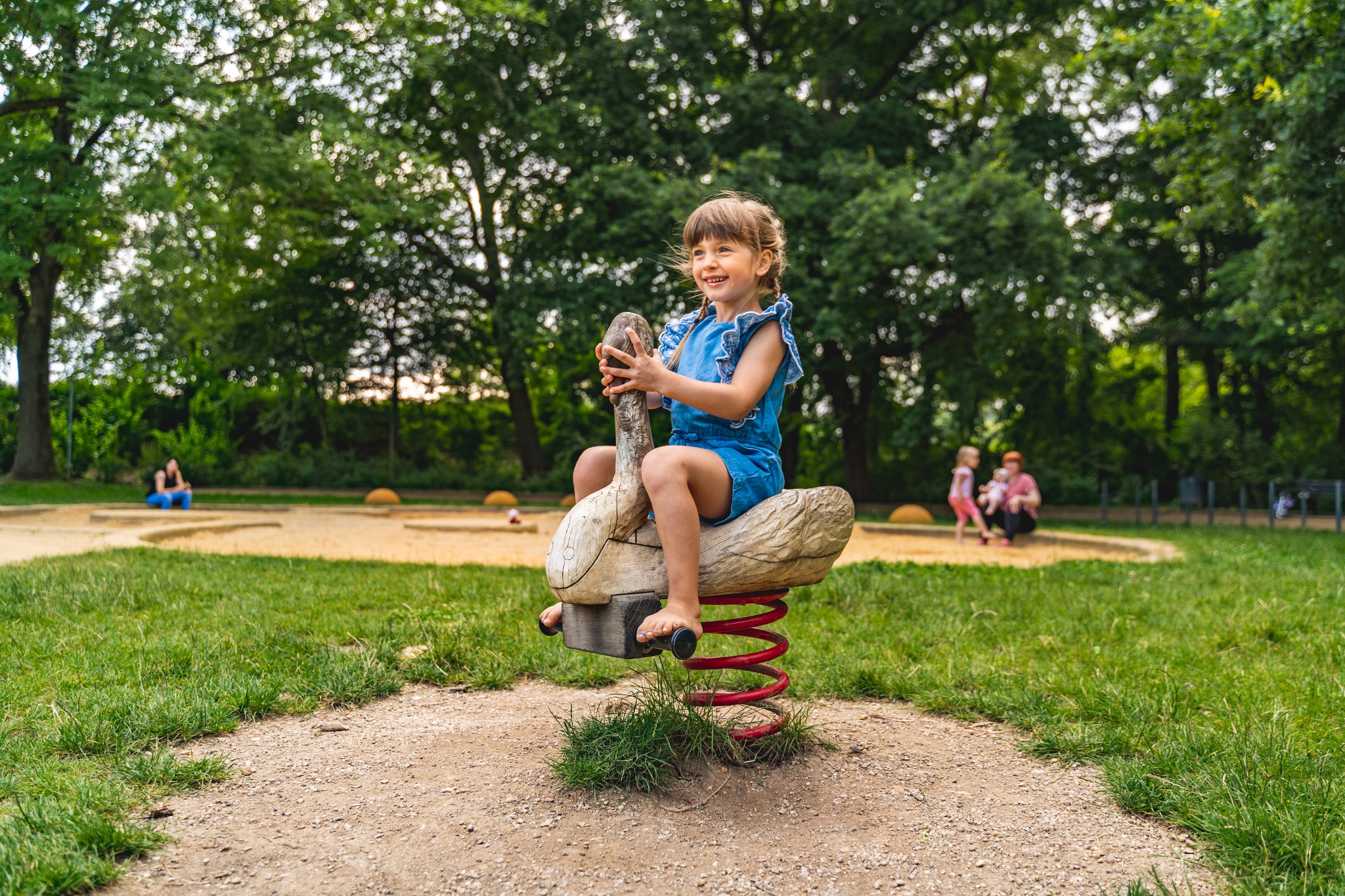 Spielplatz im Stadtpark – Motiv