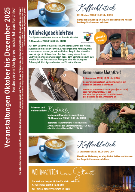 Veranstaltungen Kirchhof Seite 2