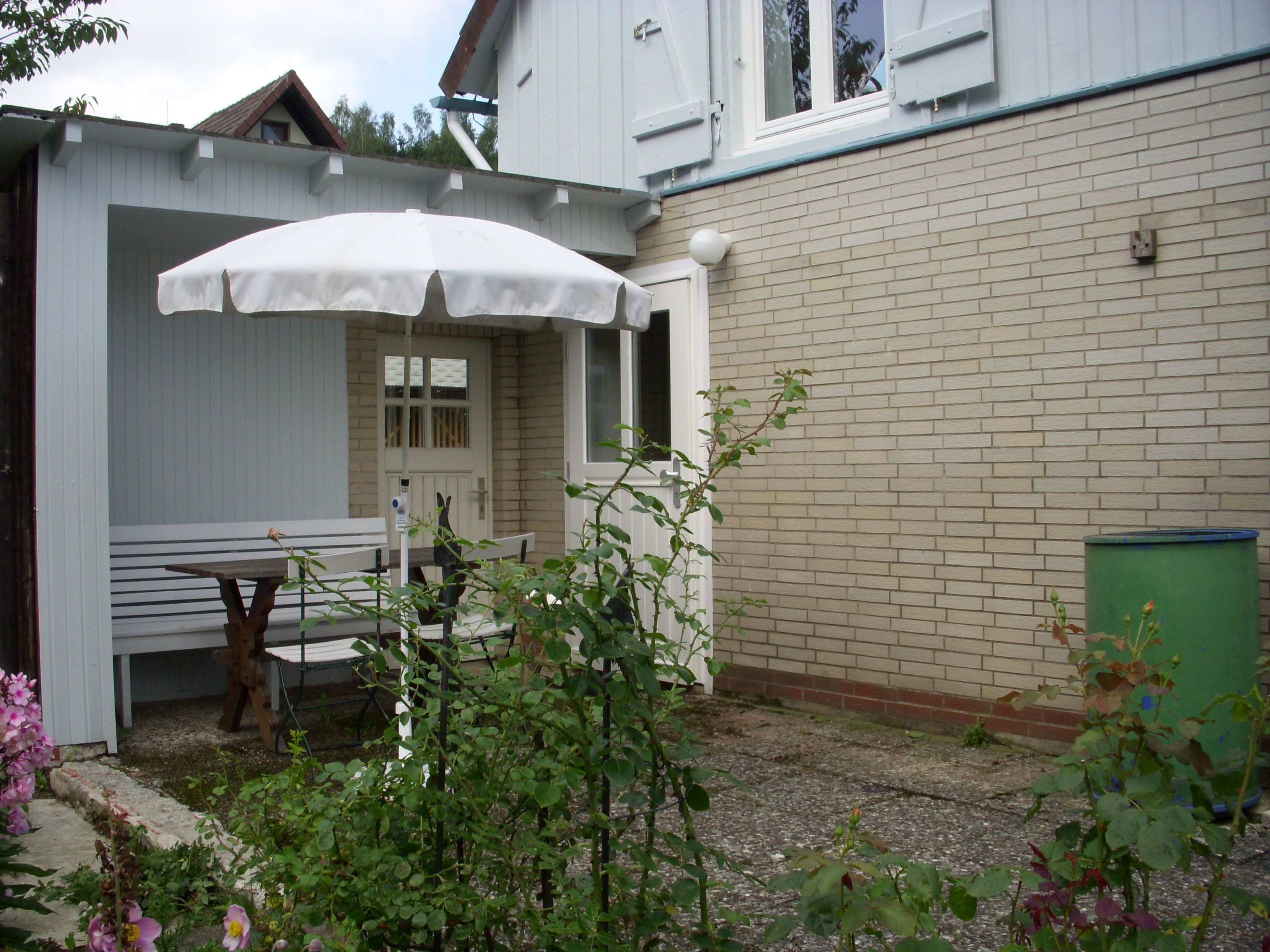 Maisonette Ferienwohnung in Wolfshagen - Terrasse