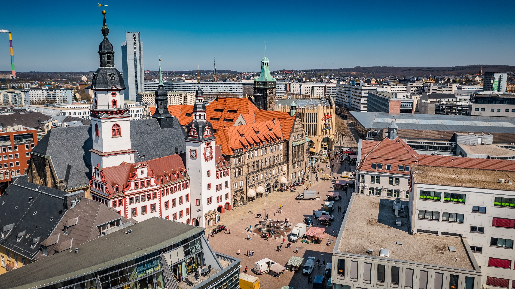 Altes und Neues Rathaus – Motiv