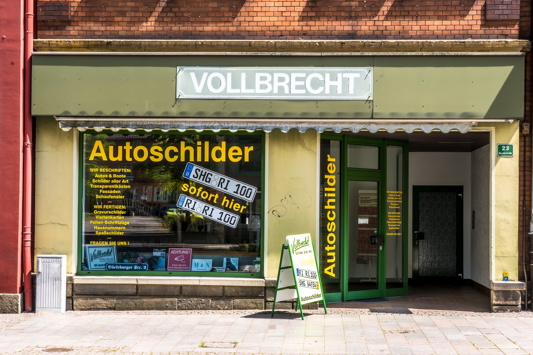 Schilder aller Art
