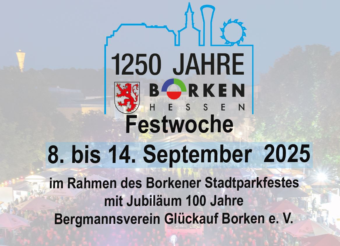 Plakat Borken 1250 Jahre